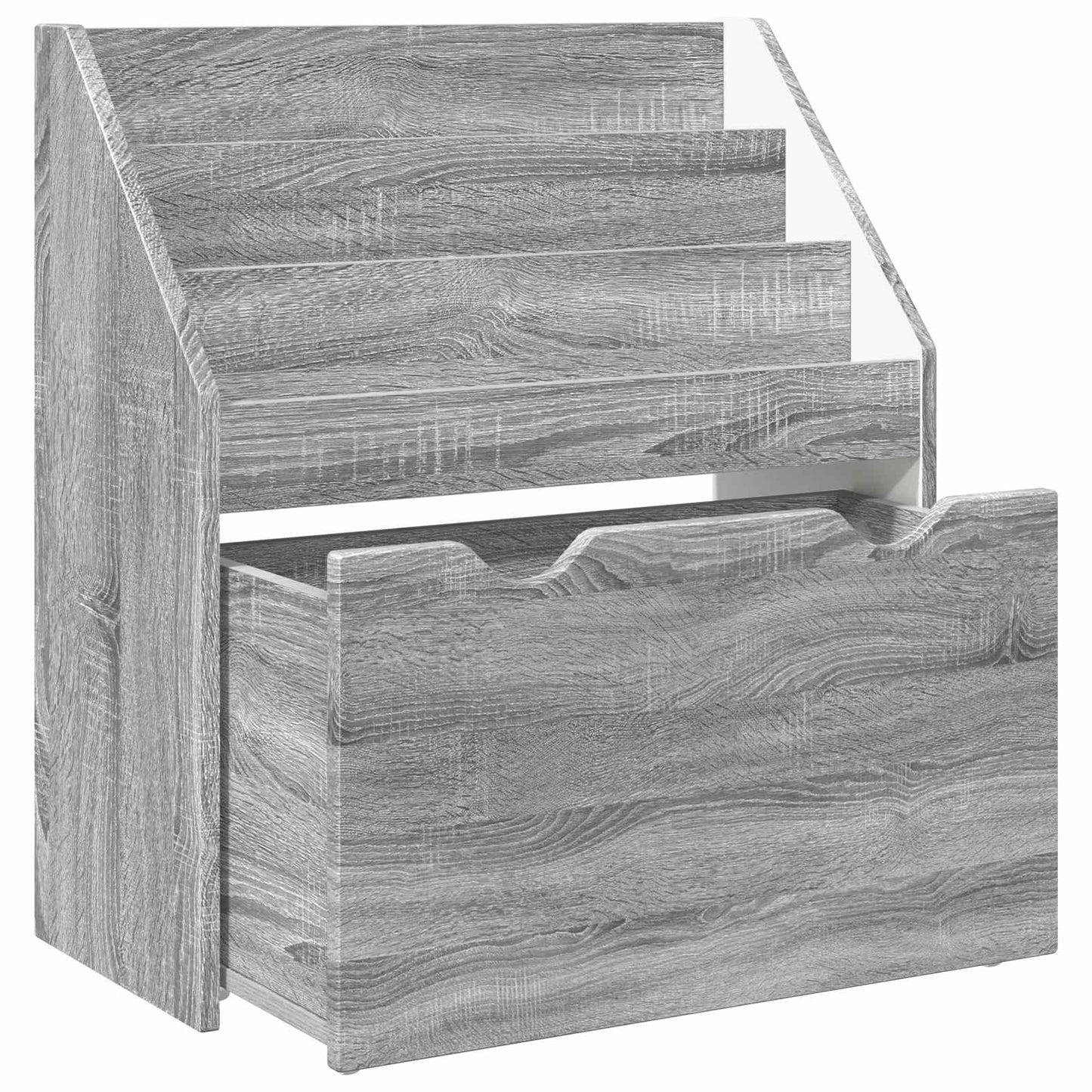 Kinderen Boekenkast Grijs Sonoma 60 x 29,5 x 69 cm Bewerkt hout is nu te koop bij PeponiXL, paradijselijk wonen!