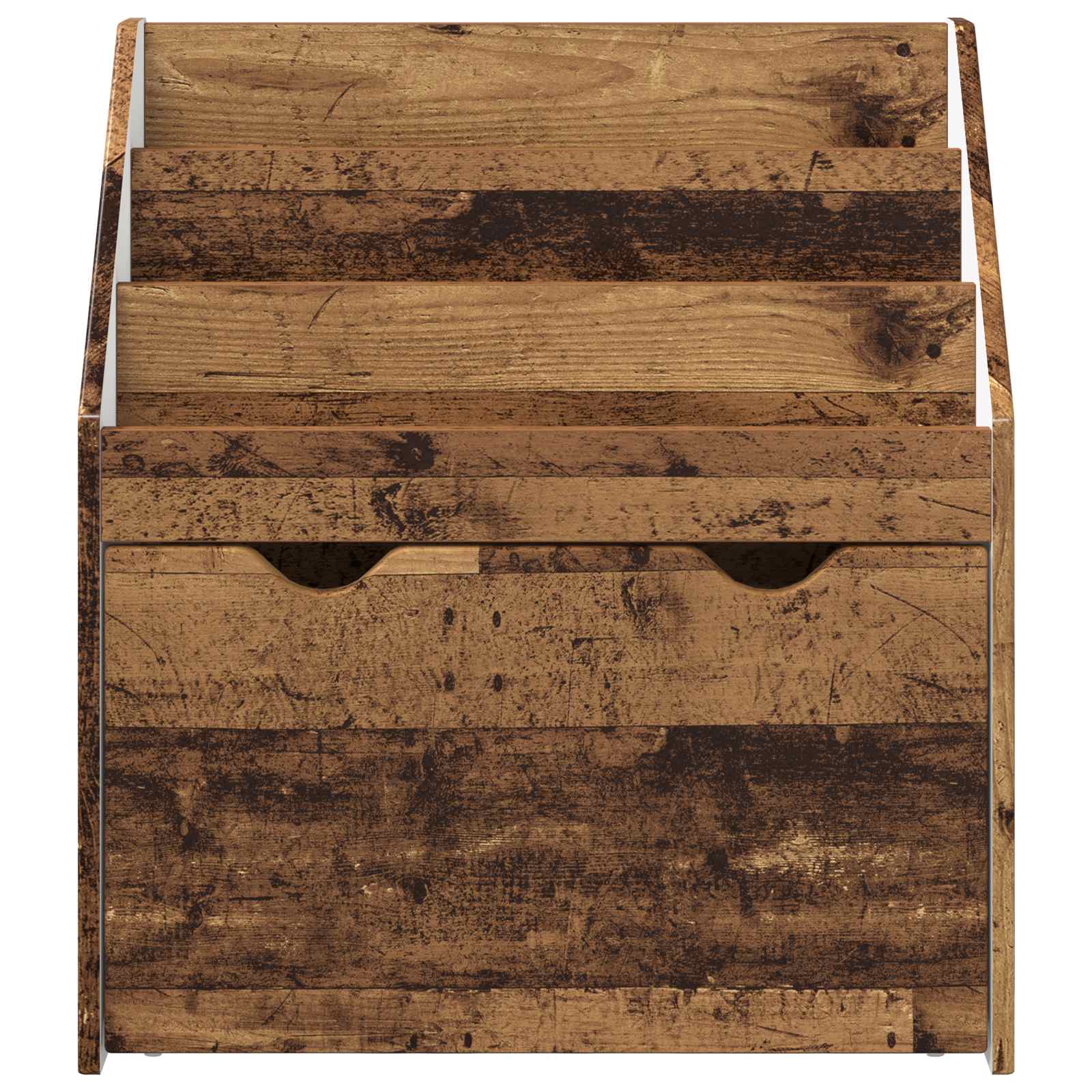 Kinderen Boekenkast Oudhout 60 x 29,5 x 69 cm Bewerkt hout is nu te koop bij PeponiXL, paradijselijk wonen!