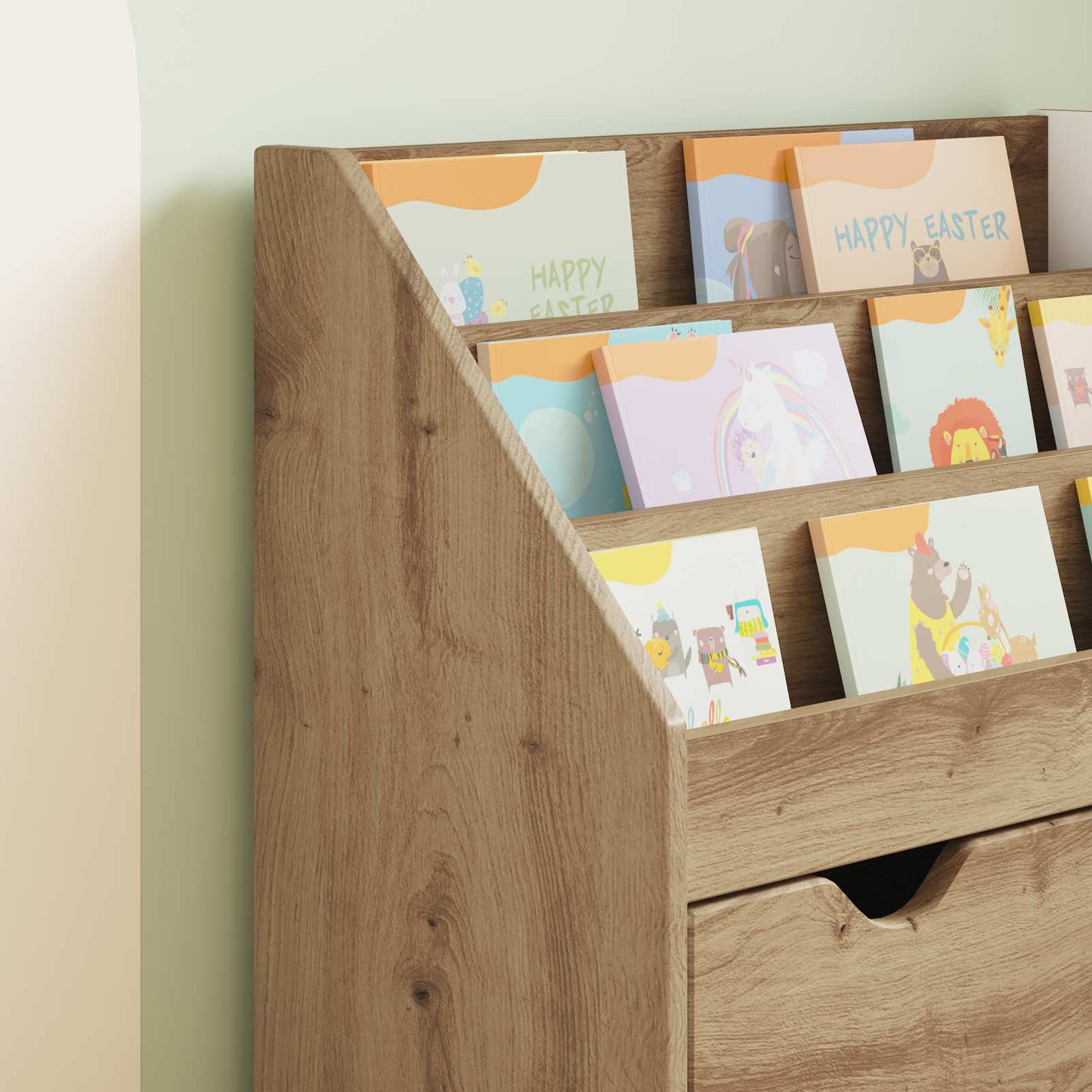 Kinderen Boekenkast met lade Artisan Eiken 60 x 29,5 x 69 cm is nu te koop bij PeponiXL, paradijselijk wonen!