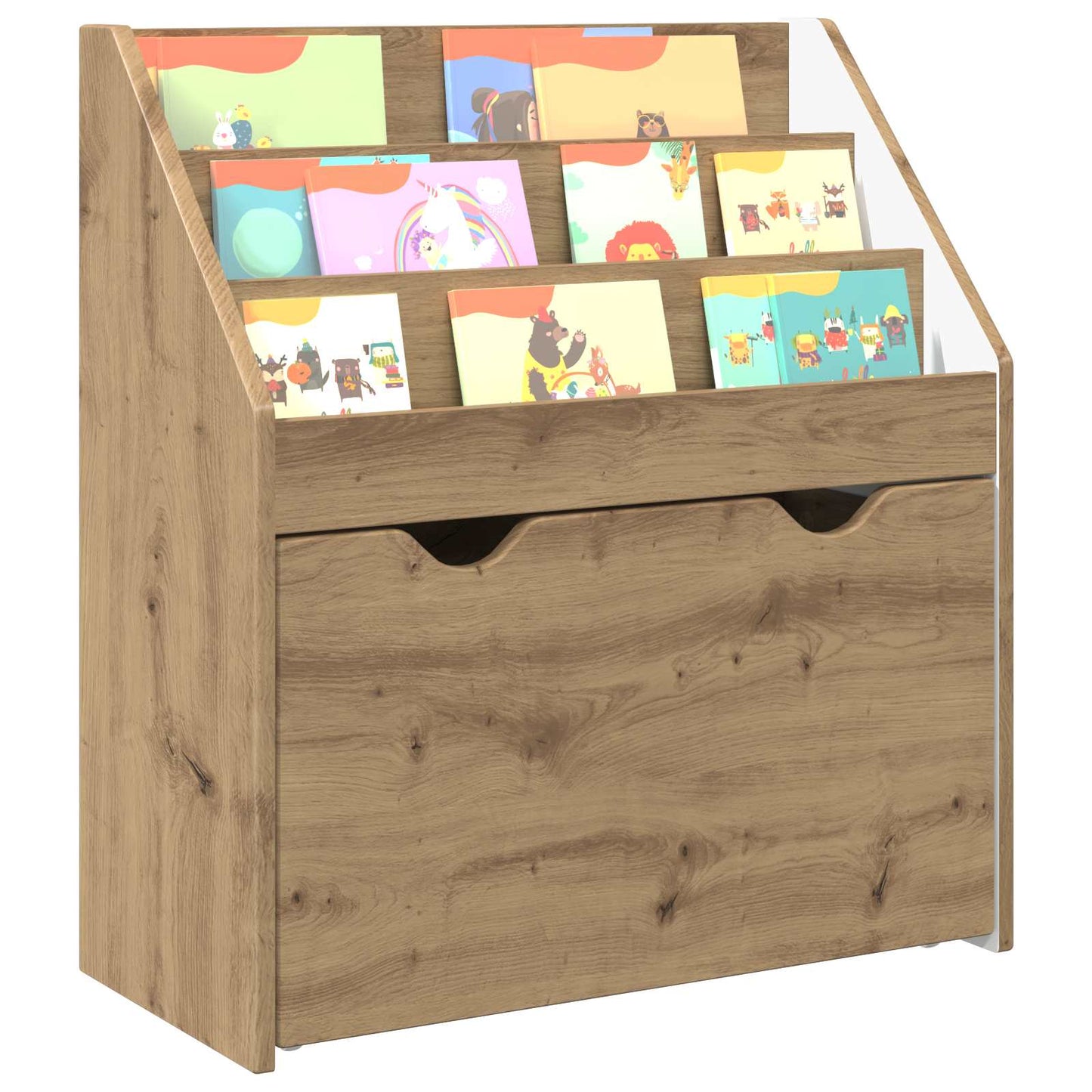 Kinderen Boekenkast met lade Artisan Eiken 60 x 29,5 x 69 cm is nu te koop bij PeponiXL, paradijselijk wonen!