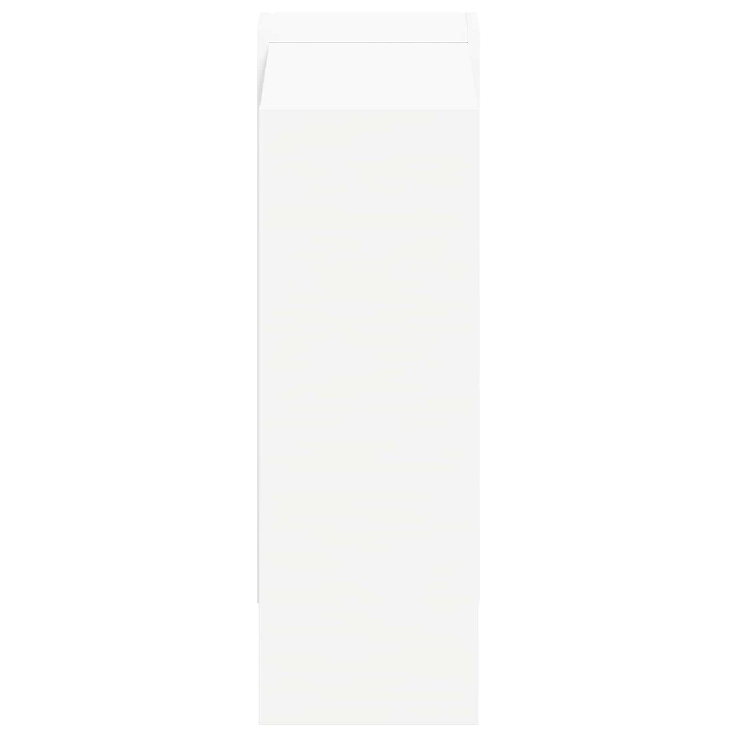 Boekenkast Wit 52 x 25 x 71,5 cm Bewerkt hout is nu te koop bij PeponiXL, paradijselijk wonen!