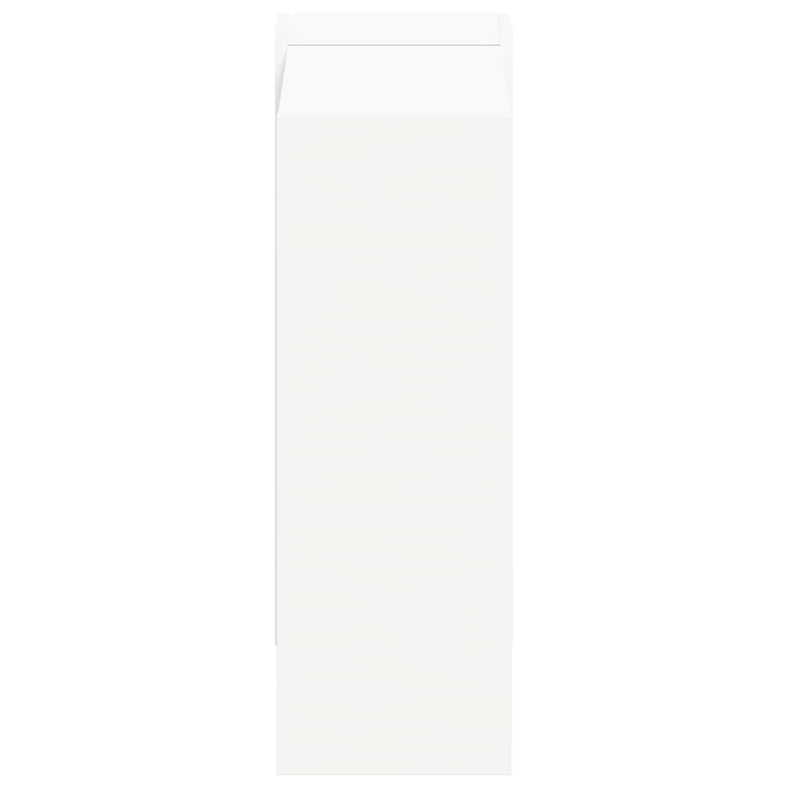 Boekenkast Wit 52 x 25 x 71,5 cm Bewerkt hout is nu te koop bij PeponiXL, paradijselijk wonen!