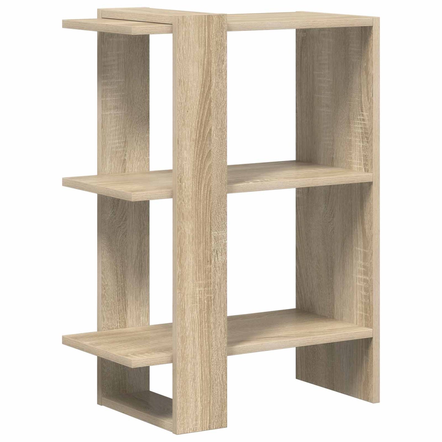 Boekenkast Sonoma Eiken 52 x 25 x 71,5 cm Bewerkt hout is nu te koop bij PeponiXL, paradijselijk wonen!