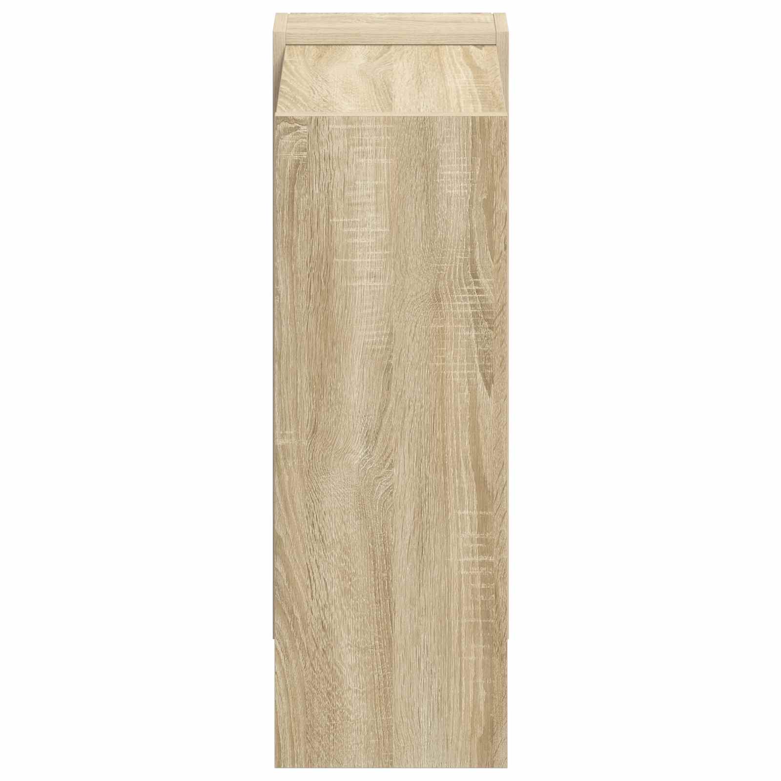 Boekenkast Sonoma Eiken 52 x 25 x 71,5 cm Bewerkt hout is nu te koop bij PeponiXL, paradijselijk wonen!