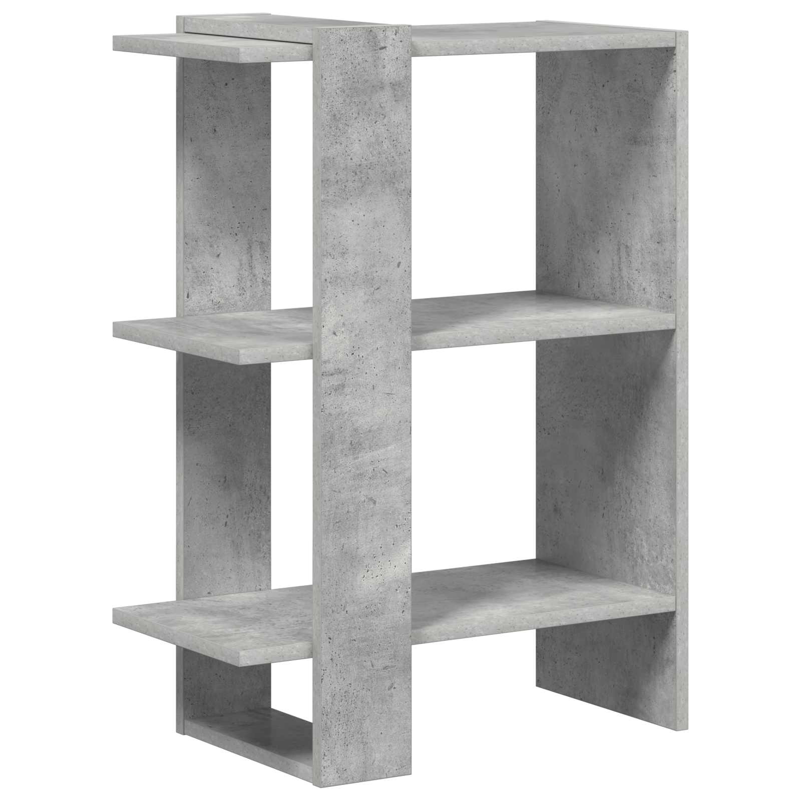 Boekenkast Beton Grijs 52 x 25 x 71,5 cm Bewerkt hout is nu te koop bij PeponiXL, paradijselijk wonen!