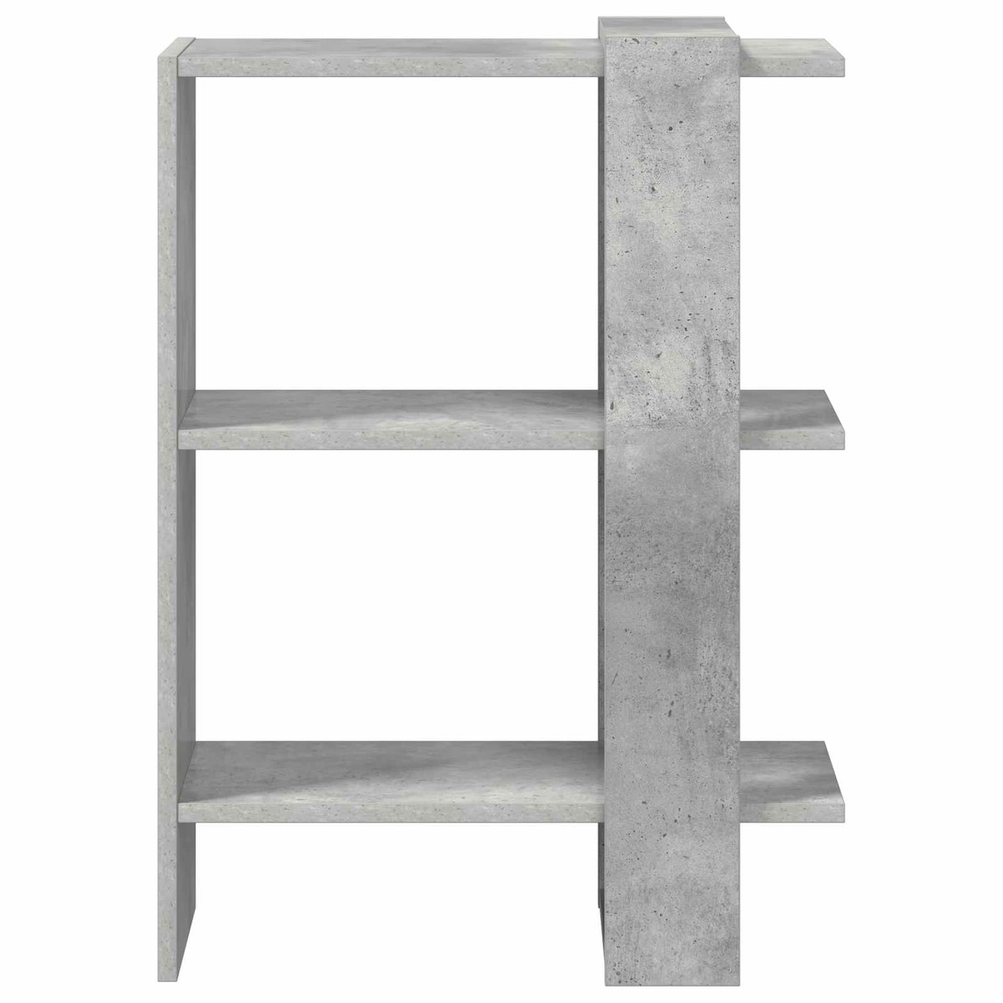 Boekenkast Beton Grijs 52 x 25 x 71,5 cm Bewerkt hout is nu te koop bij PeponiXL, paradijselijk wonen!