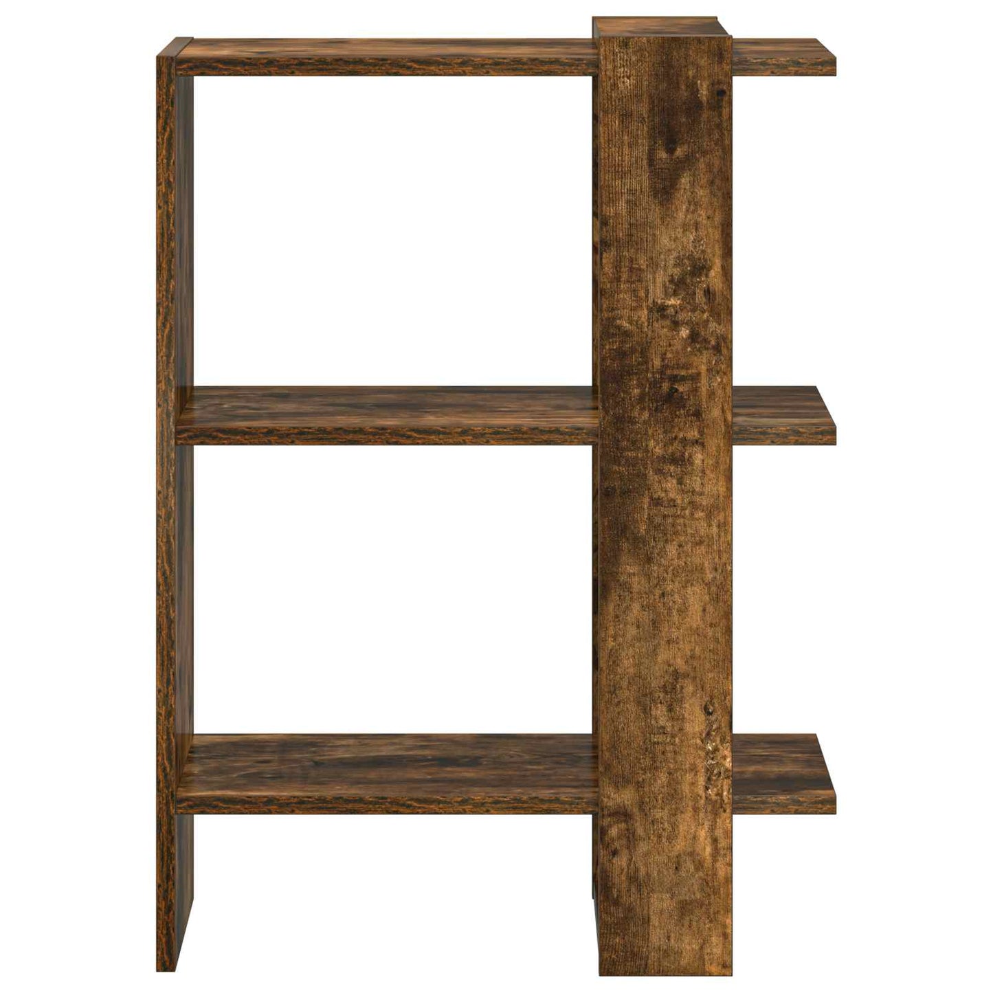 Boekenkast Gerookt eiken 52 x 25 x 71,5 cm Bewerkt hout is nu te koop bij PeponiXL, paradijselijk wonen!