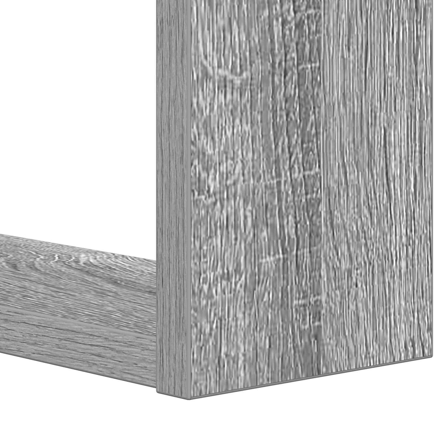 Boekenkast Grijs Sonoma 52 x 25 x 71,5 cm Bewerkt hout is nu te koop bij PeponiXL, paradijselijk wonen!