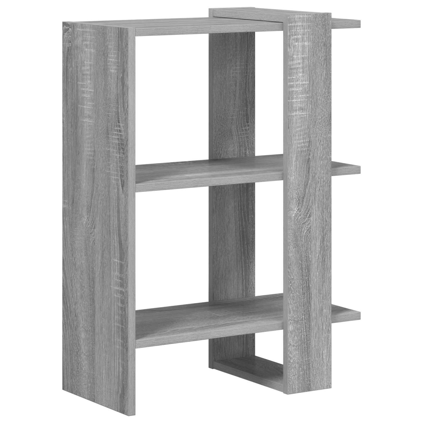Boekenkast Grijs Sonoma 52 x 25 x 71,5 cm Bewerkt hout is nu te koop bij PeponiXL, paradijselijk wonen!