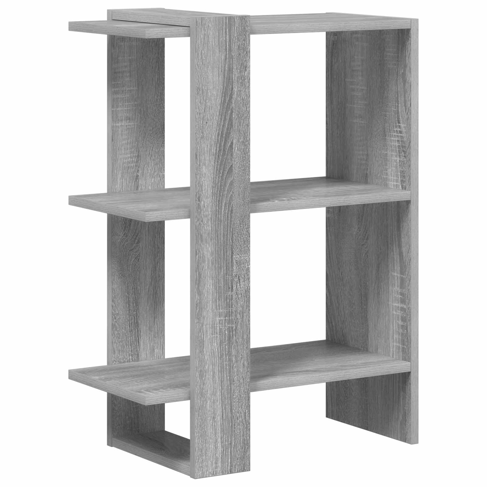Boekenkast Grijs Sonoma 52 x 25 x 71,5 cm Bewerkt hout is nu te koop bij PeponiXL, paradijselijk wonen!