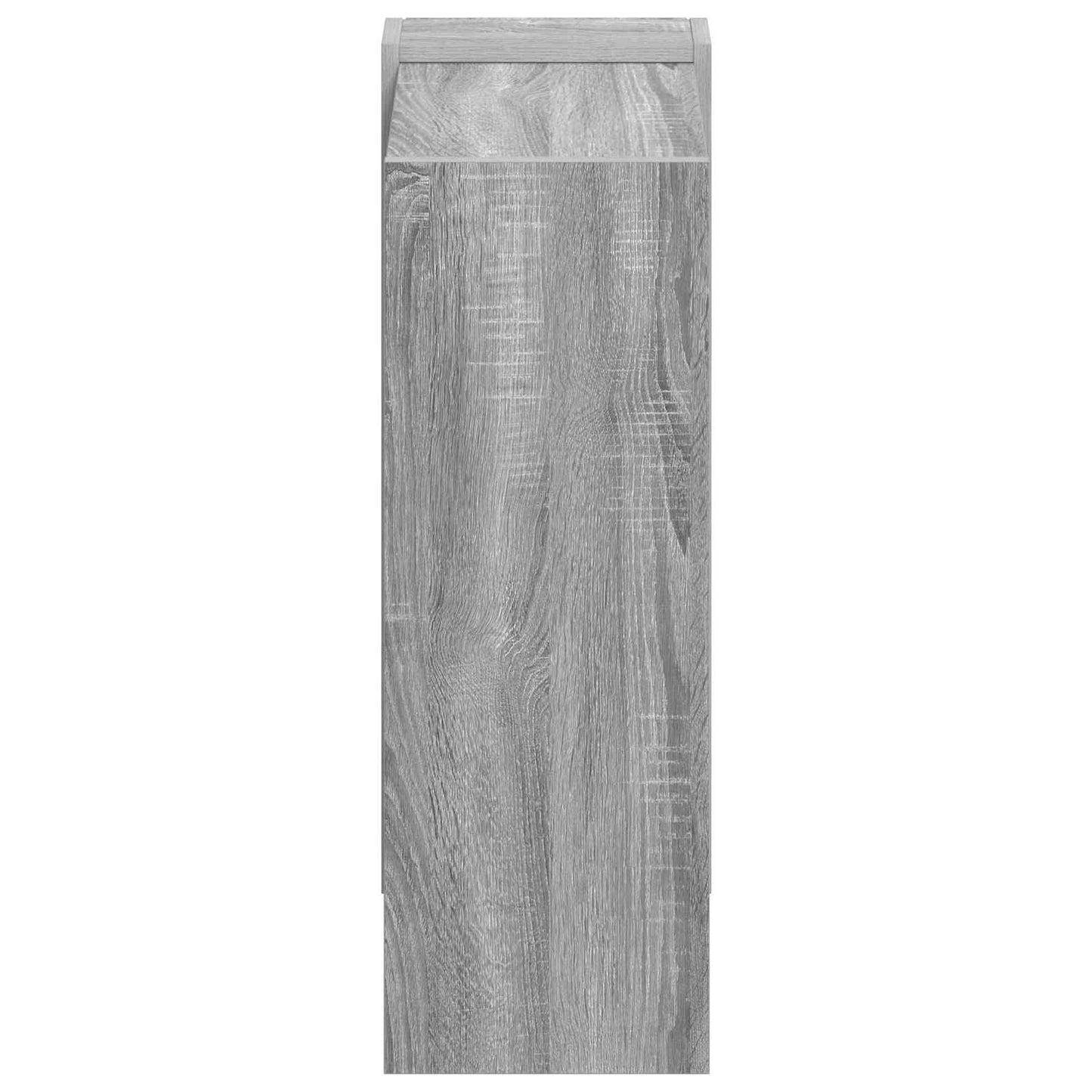 Boekenkast Grijs Sonoma 52 x 25 x 71,5 cm Bewerkt hout is nu te koop bij PeponiXL, paradijselijk wonen!