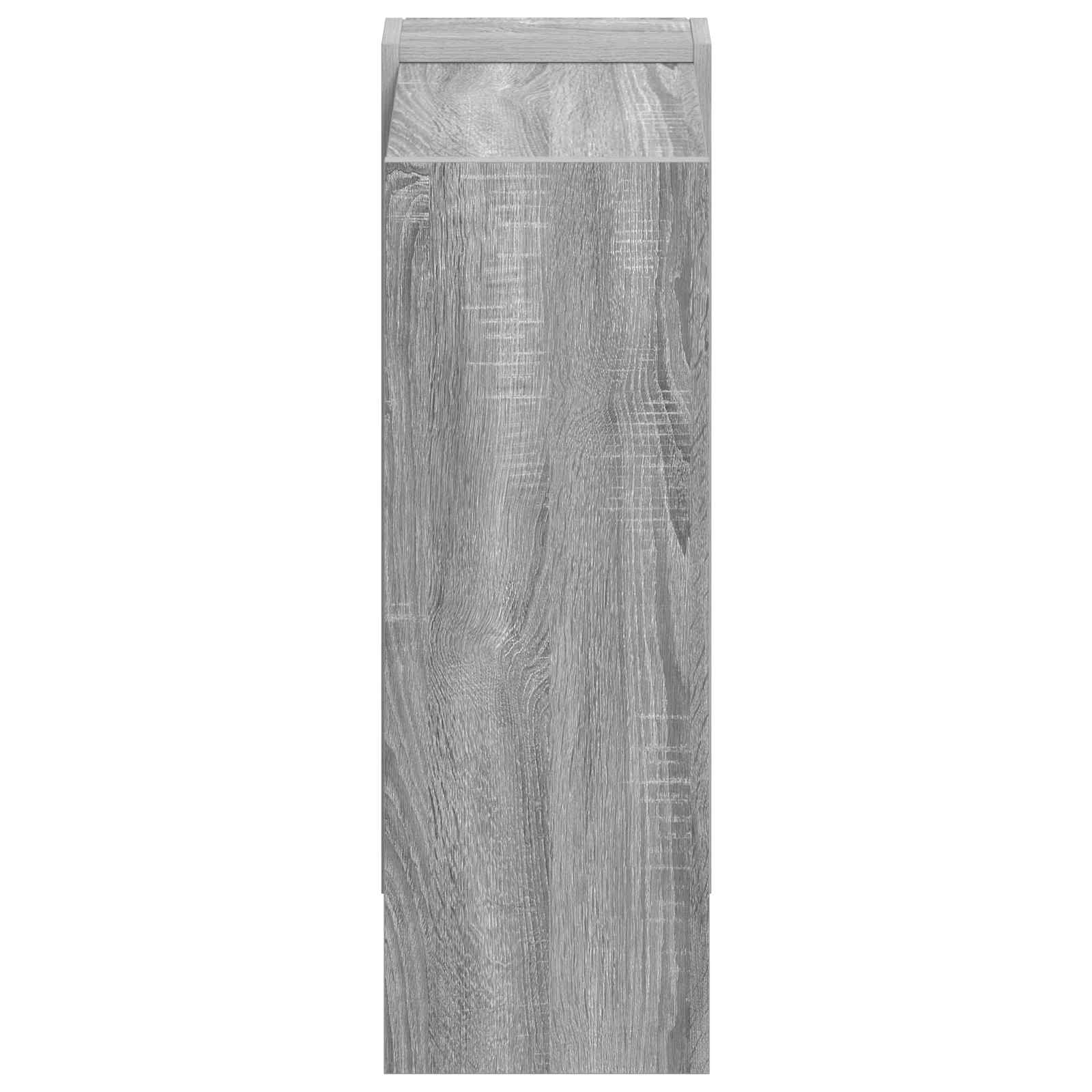 Boekenkast Grijs Sonoma 52 x 25 x 71,5 cm Bewerkt hout is nu te koop bij PeponiXL, paradijselijk wonen!