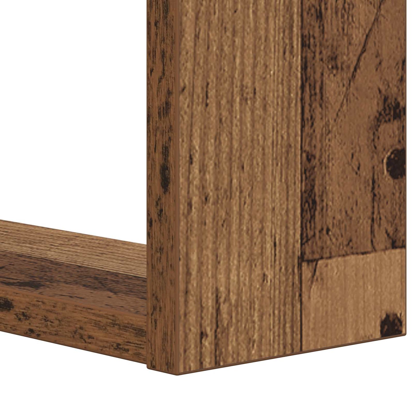 Boekenkast Oudhout 52 x 25 x 71,5 cm Bewerkt hout is nu te koop bij PeponiXL, paradijselijk wonen!