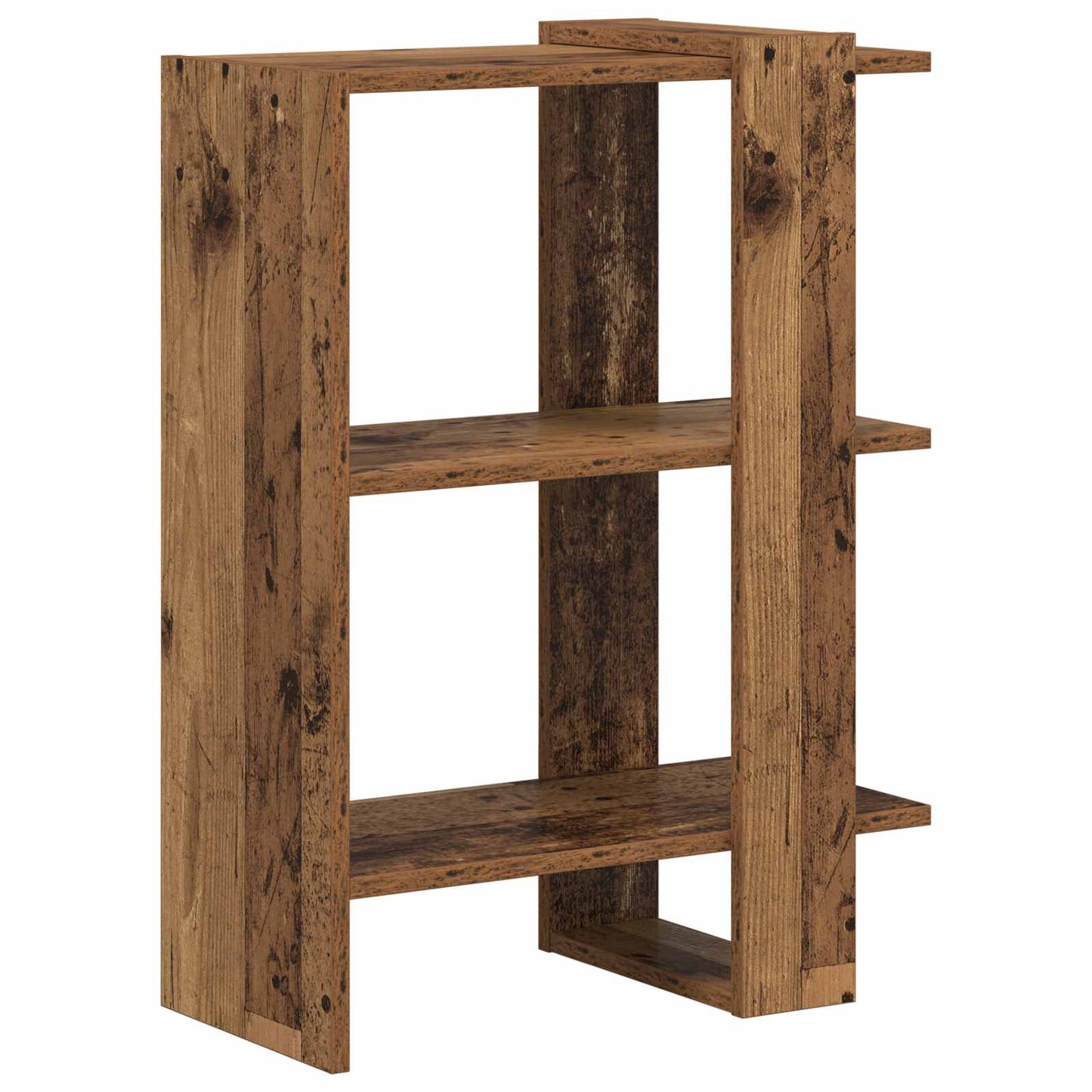 Boekenkast Oudhout 52 x 25 x 71,5 cm Bewerkt hout is nu te koop bij PeponiXL, paradijselijk wonen!