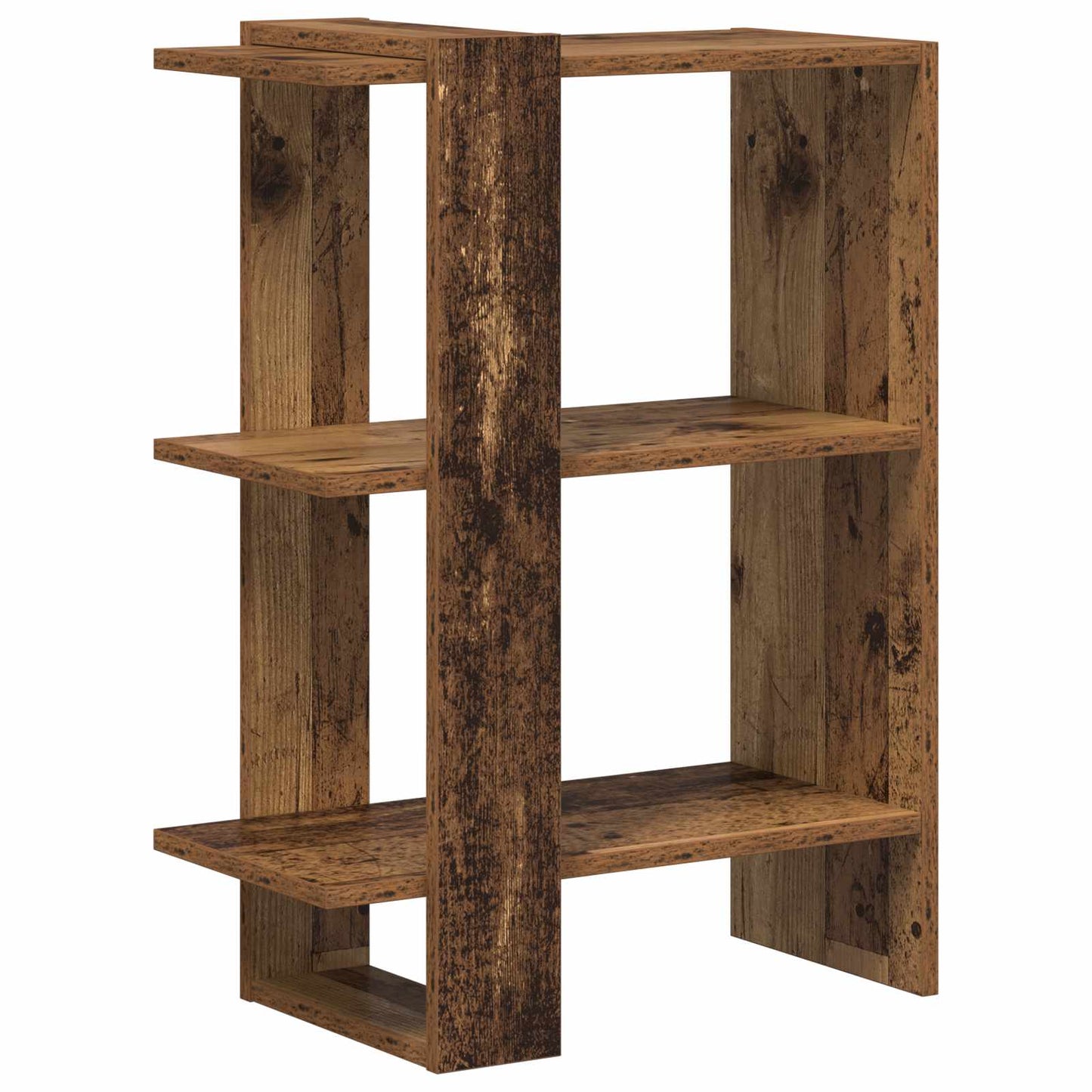 Boekenkast Oudhout 52 x 25 x 71,5 cm Bewerkt hout is nu te koop bij PeponiXL, paradijselijk wonen!