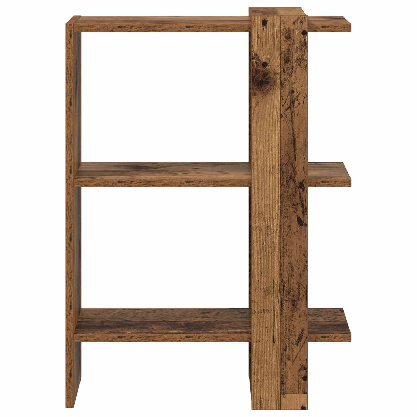 Boekenkast Oudhout 52 x 25 x 71,5 cm Bewerkt hout is nu te koop bij PeponiXL, paradijselijk wonen!
