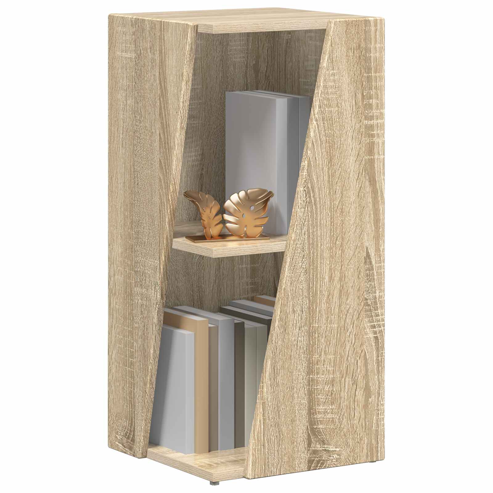 Zijplank Sonoma Eiken 33 x 32 x 70,5 cm Bewerkt hout is nu te koop bij PeponiXL, paradijselijk wonen!