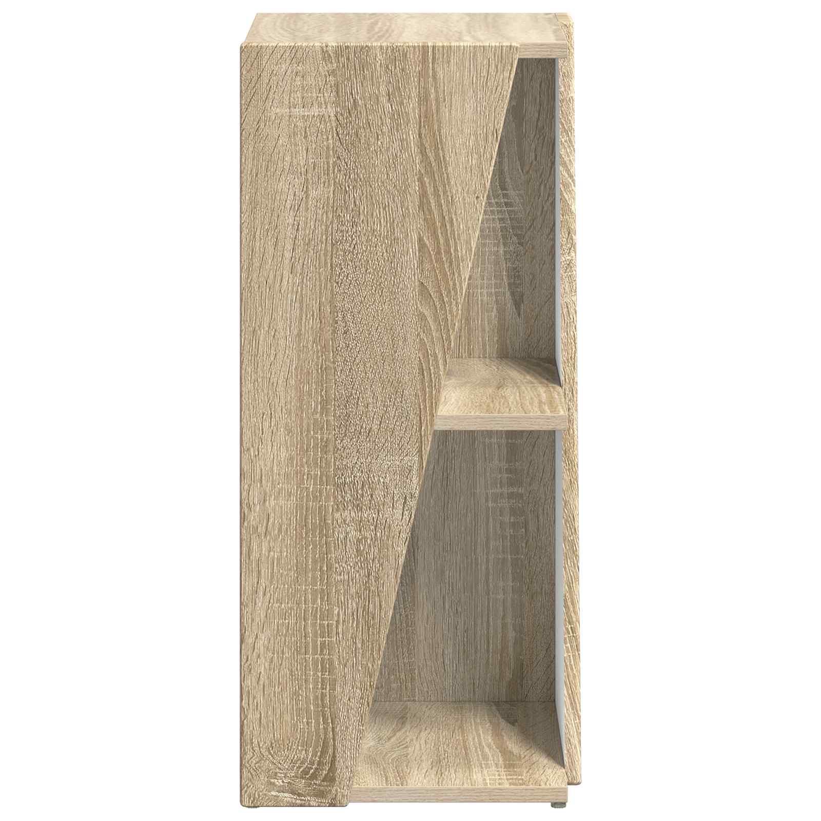 Zijplank Sonoma Eiken 33 x 32 x 70,5 cm Bewerkt hout is nu te koop bij PeponiXL, paradijselijk wonen!