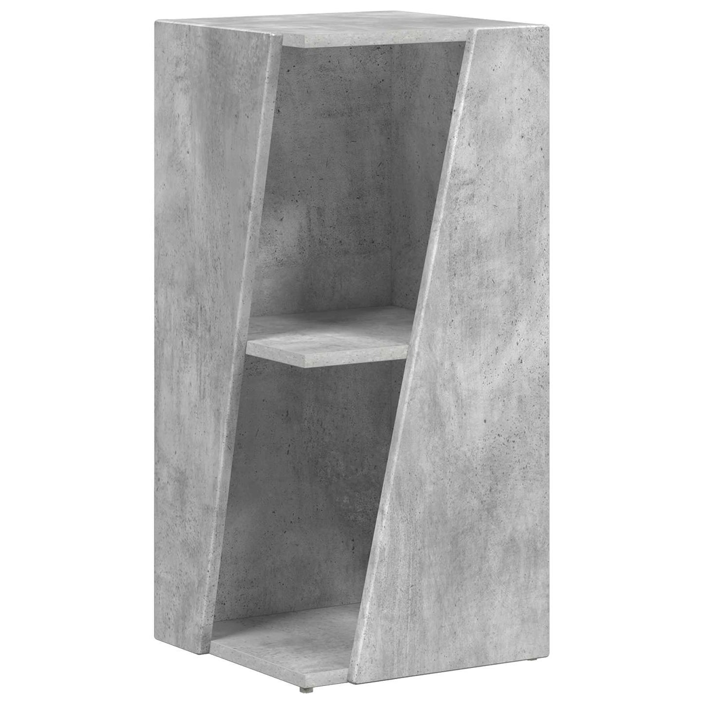 Zijplank Beton Grijs 33 x 32 x 70,5 cm Bewerkt hout is nu te koop bij PeponiXL, paradijselijk wonen!