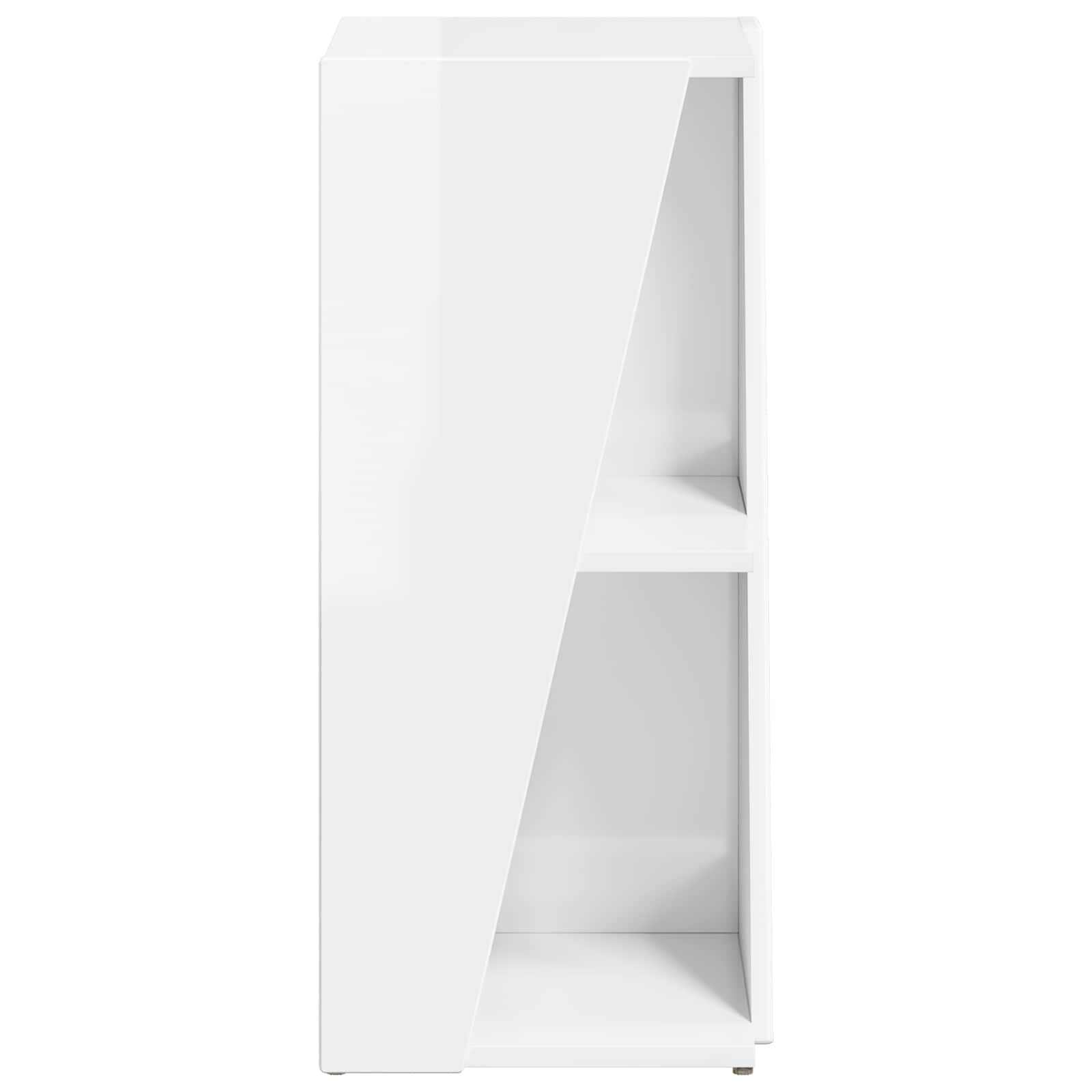 Zijplank Hoogglans wit 33 x 32 x 70,5 cm Bewerkt hout is nu te koop bij PeponiXL, paradijselijk wonen!
