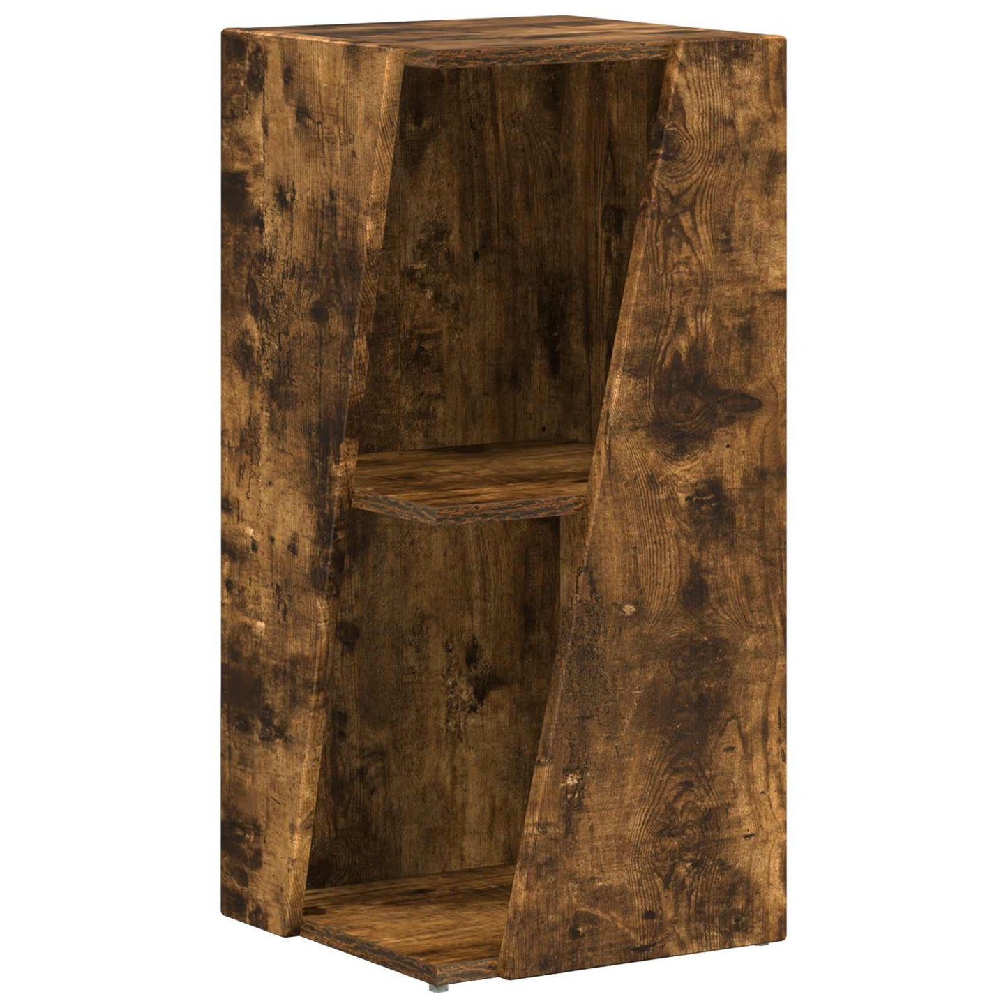 Zijplank Gerookt eiken 33 x 32 x 70,5 cm Bewerkt hout is nu te koop bij PeponiXL, paradijselijk wonen!