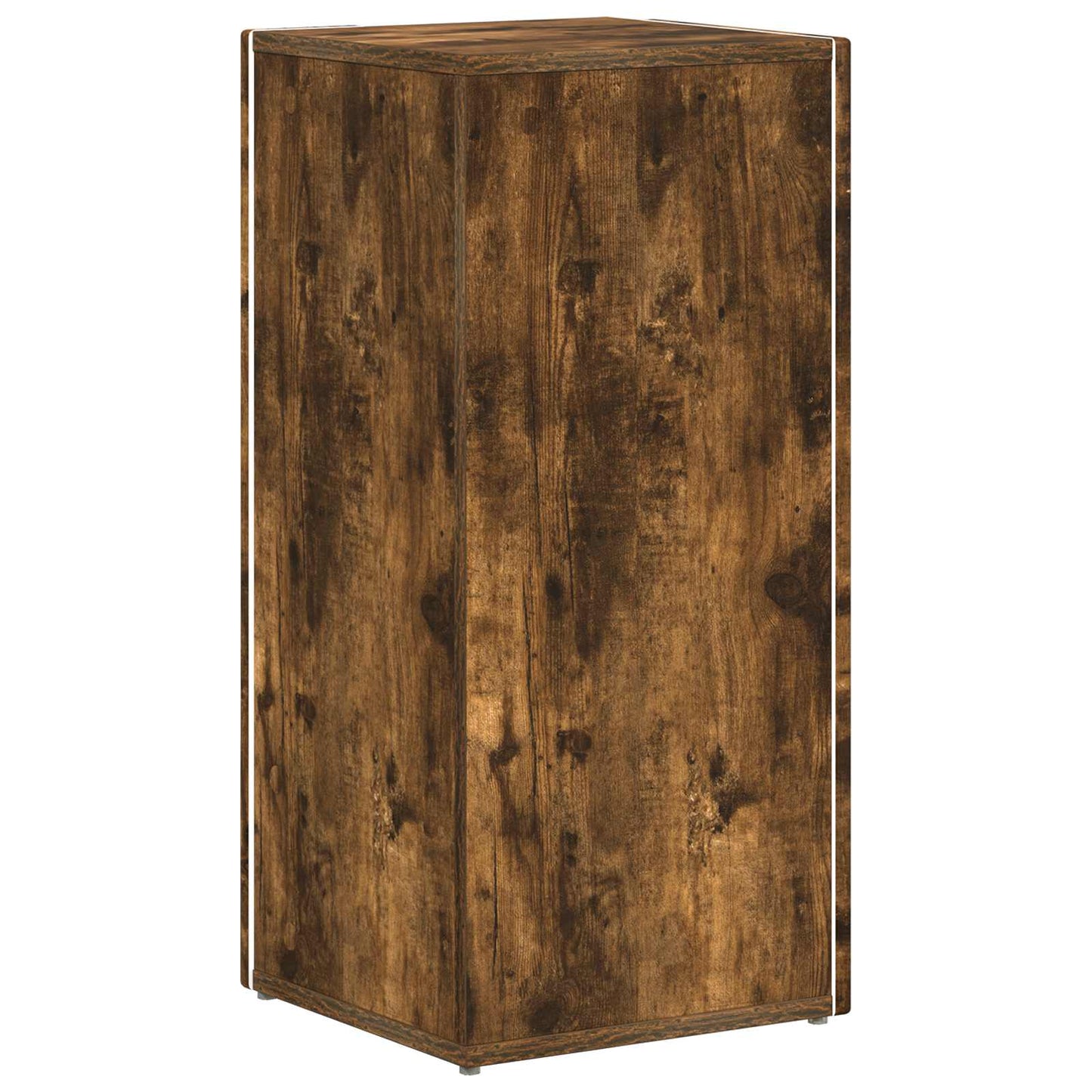 Zijplank Gerookt eiken 33 x 32 x 70,5 cm Bewerkt hout is nu te koop bij PeponiXL, paradijselijk wonen!