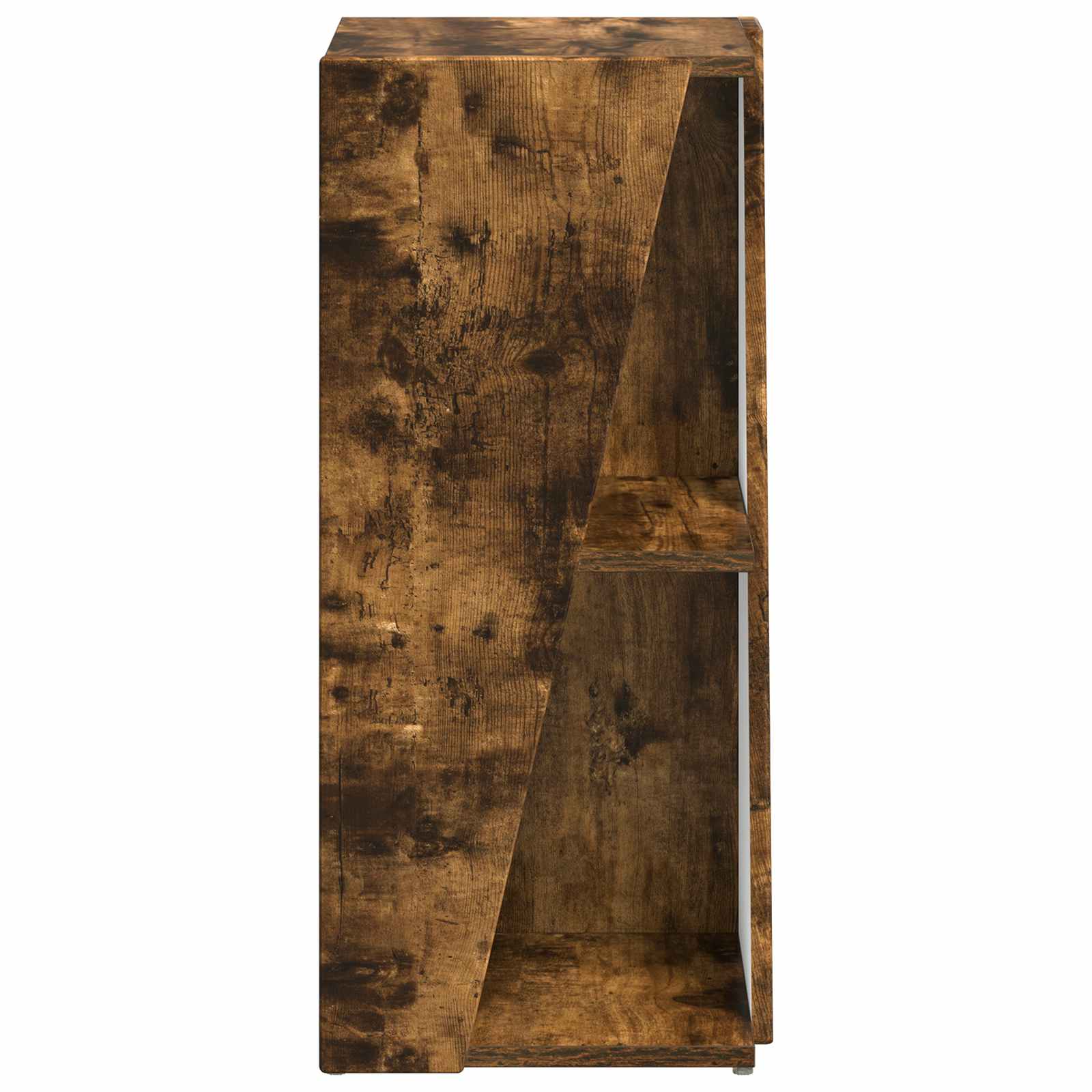 Zijplank Gerookt eiken 33 x 32 x 70,5 cm Bewerkt hout is nu te koop bij PeponiXL, paradijselijk wonen!