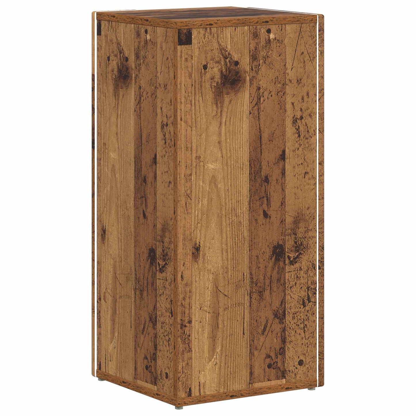 Zijplank Oudhout 33 x 32 x 70,5 cm Bewerkt hout is nu te koop bij PeponiXL, paradijselijk wonen!