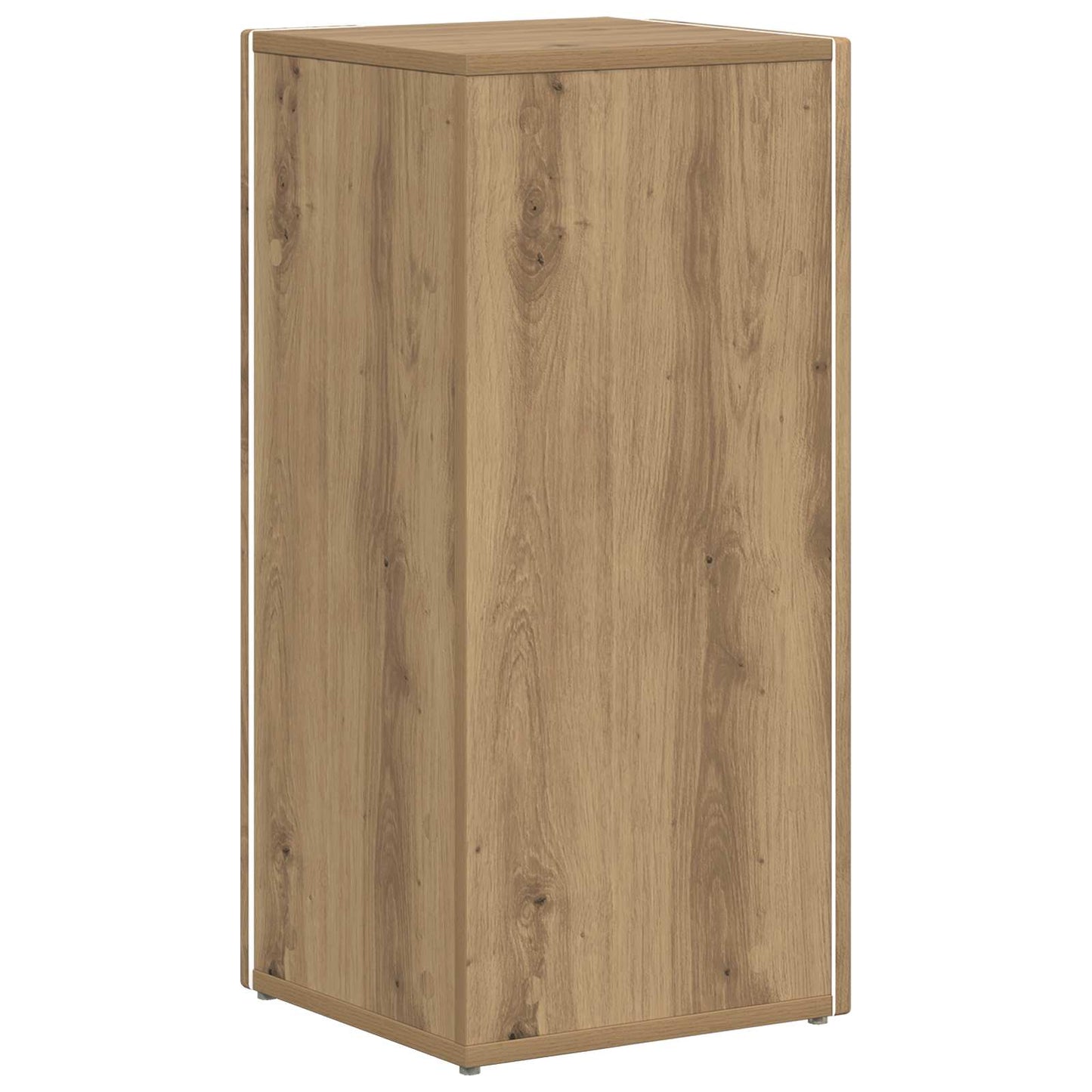 Zijplank Artisan Eiken 33 x 32 x 70,5 cm Bewerkt hout is nu te koop bij PeponiXL, paradijselijk wonen!