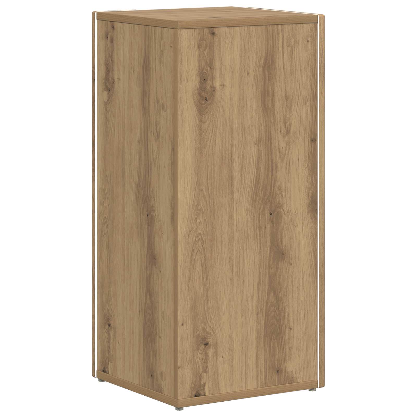 Zijplank Artisan Eiken 33 x 32 x 70,5 cm Bewerkt hout is nu te koop bij PeponiXL, paradijselijk wonen!