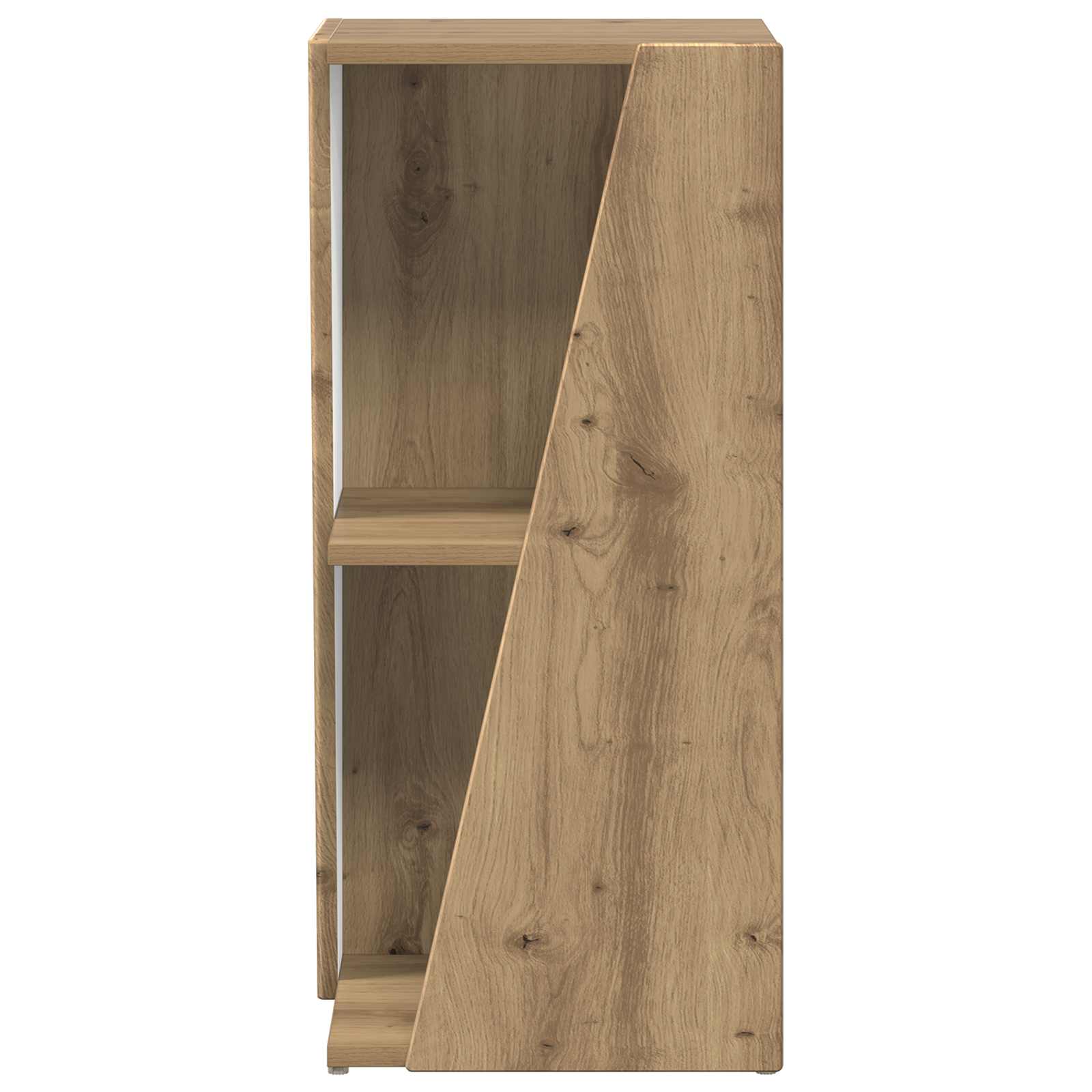 Zijplank Artisan Eiken 33 x 32 x 70,5 cm Bewerkt hout is nu te koop bij PeponiXL, paradijselijk wonen!