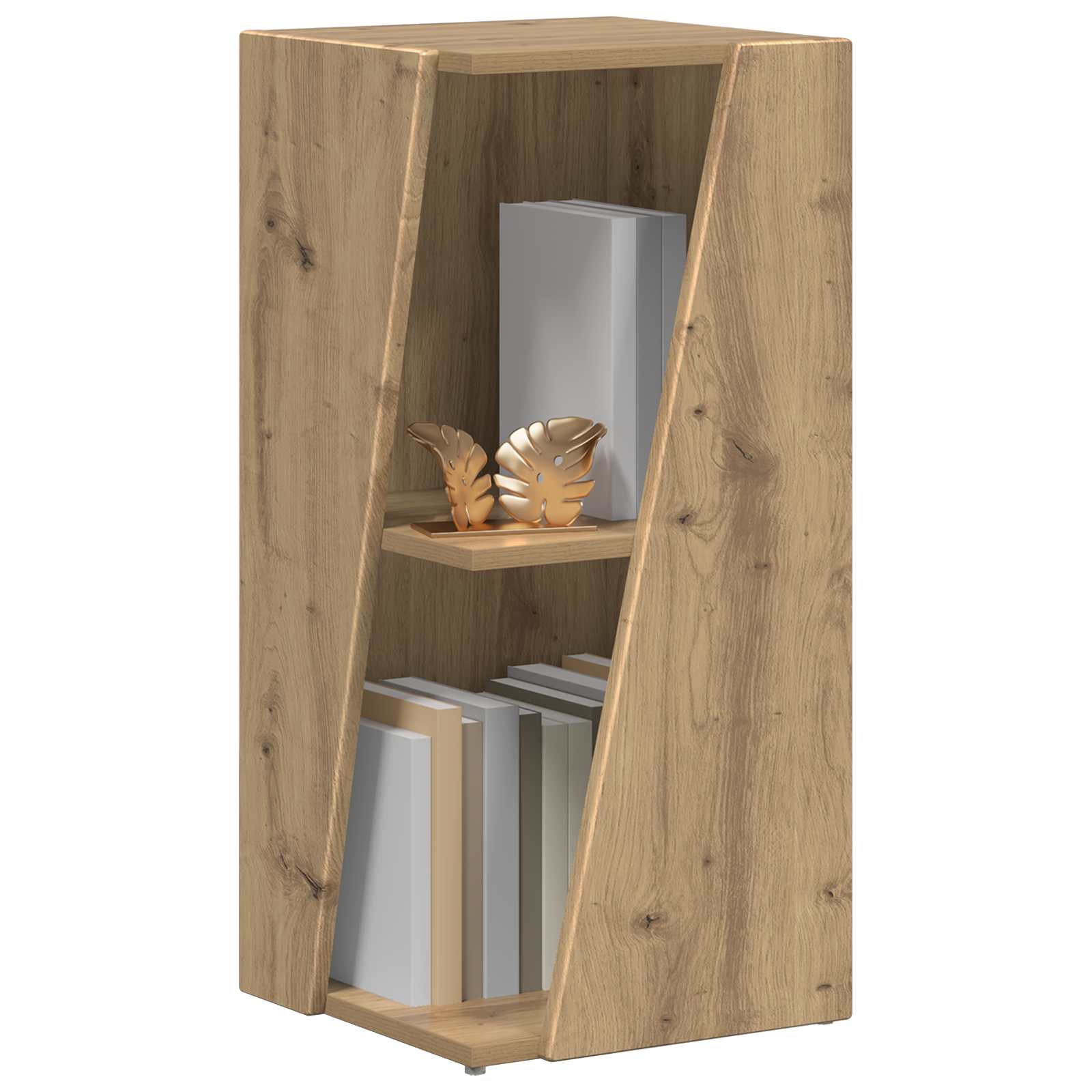 Zijplank Artisan Eiken 33 x 32 x 70,5 cm Bewerkt hout is nu te koop bij PeponiXL, paradijselijk wonen!