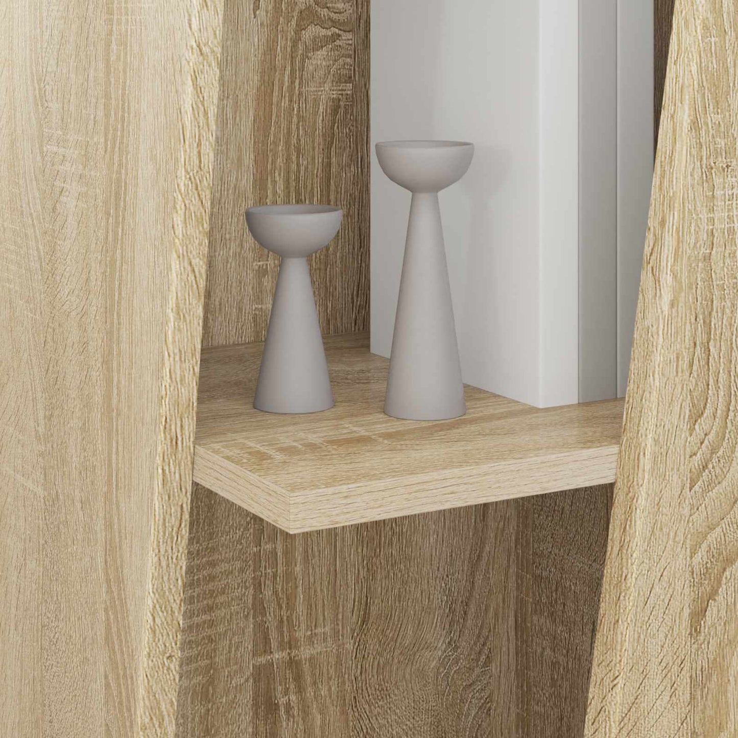 Zijplank Sonoma Eiken 33 x 32 x 100,5 cm Bewerkt hout is nu te koop bij PeponiXL, paradijselijk wonen!