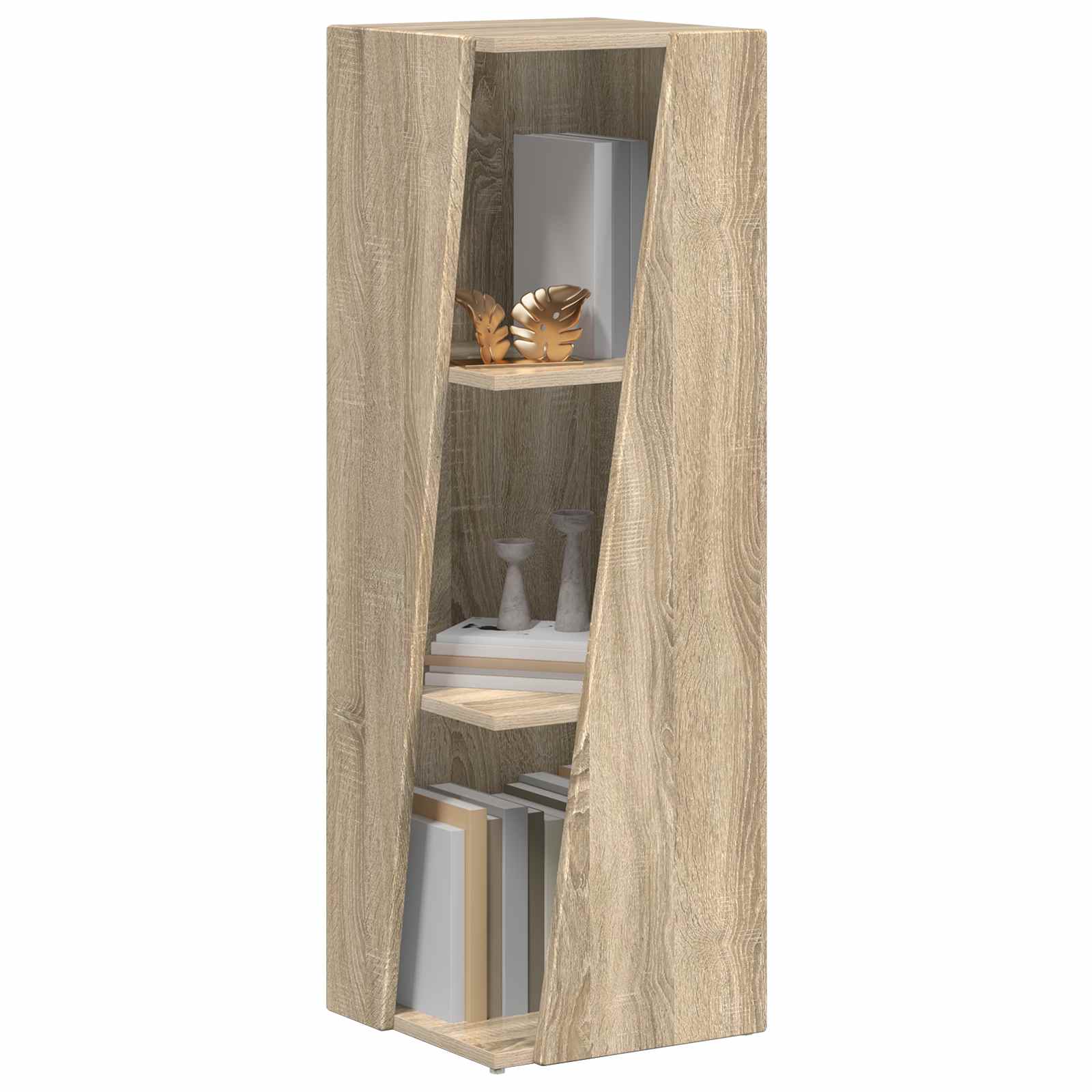 Zijplank Sonoma Eiken 33 x 32 x 100,5 cm Bewerkt hout is nu te koop bij PeponiXL, paradijselijk wonen!