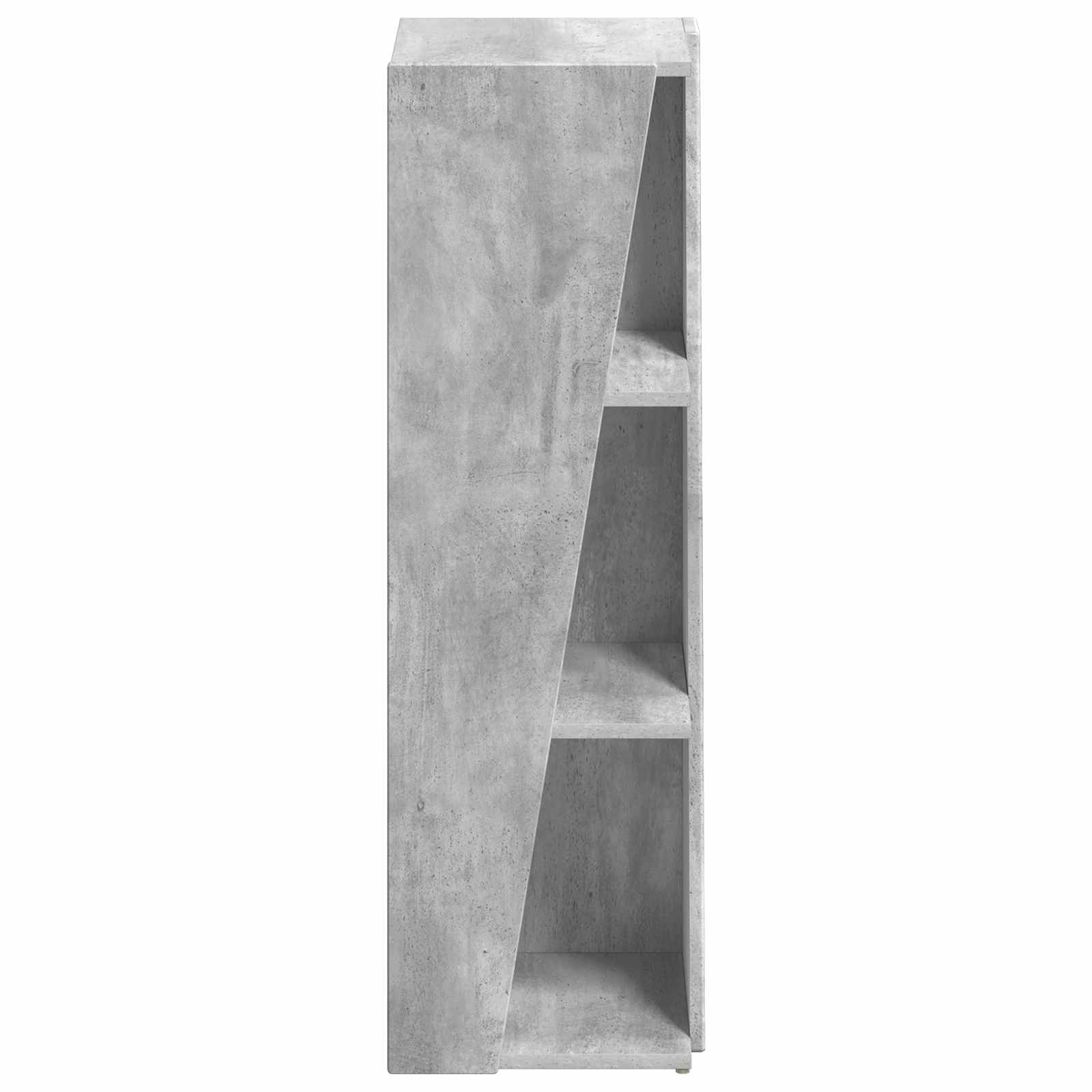 Zijplank Beton Grijs 33 x 32 x 100,5 cm Bewerkt hout is nu te koop bij PeponiXL, paradijselijk wonen!