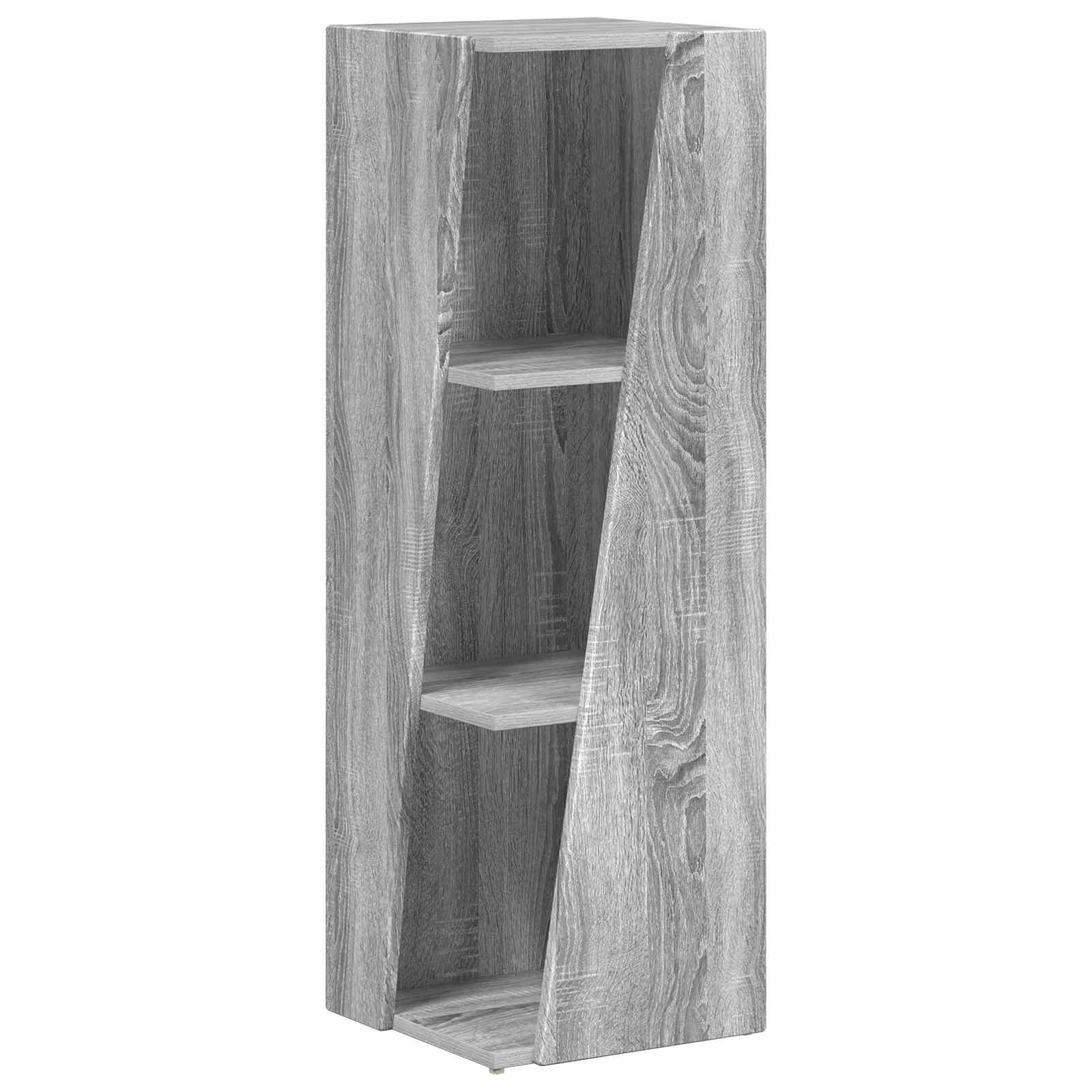 Zijplank Grijs Sonoma 33 x 32 x 100,5 cm Bewerkt hout is nu te koop bij PeponiXL, paradijselijk wonen!