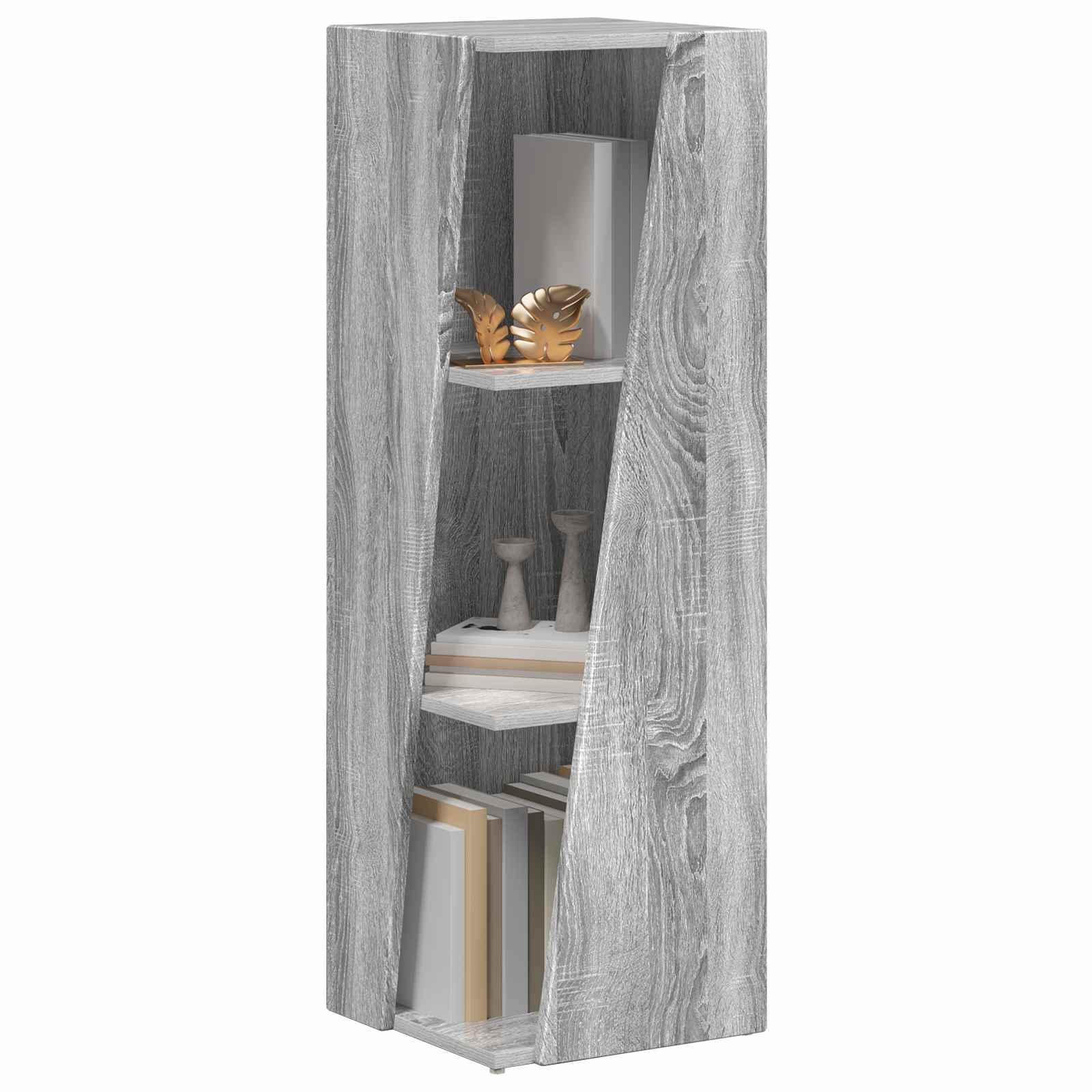 Zijplank Grijs Sonoma 33 x 32 x 100,5 cm Bewerkt hout is nu te koop bij PeponiXL, paradijselijk wonen!