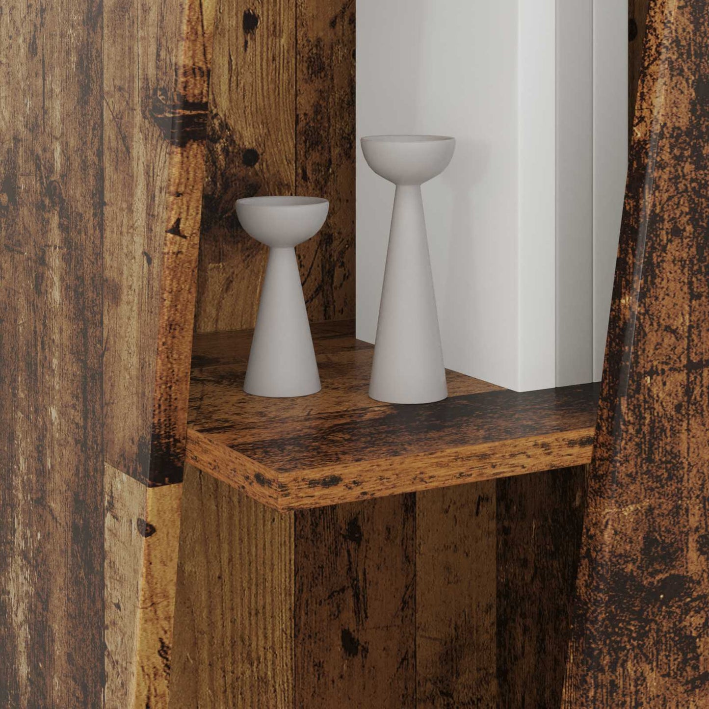 Zijplank Oudhout 33 x 32 x 100,5 cm Bewerkt hout is nu te koop bij PeponiXL, paradijselijk wonen!