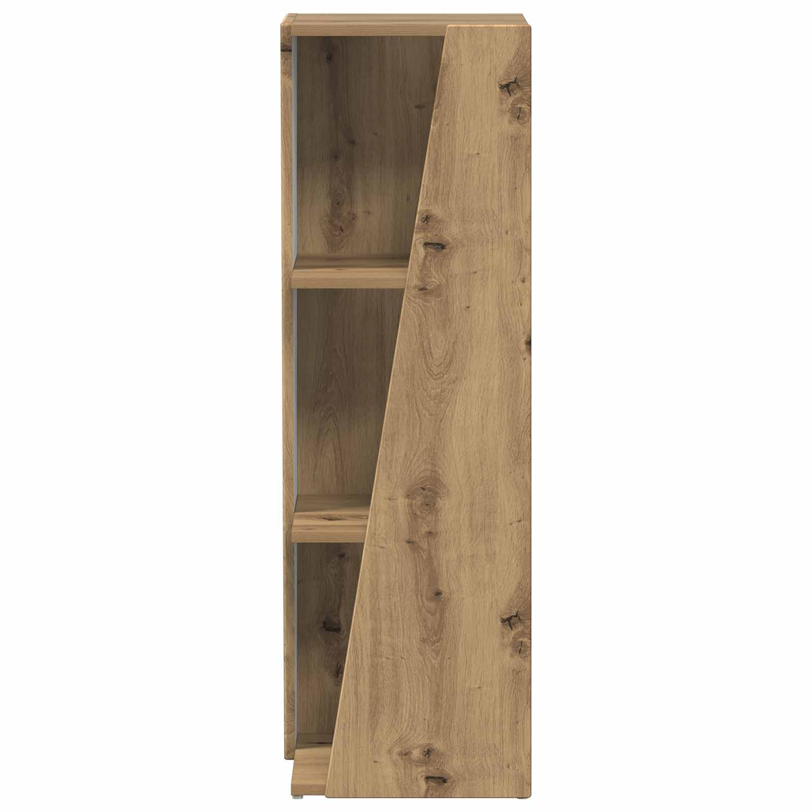 Zijplank Artisan Eiken 33 x 32 x 100,5 cm Bewerkt hout is nu te koop bij PeponiXL, paradijselijk wonen!