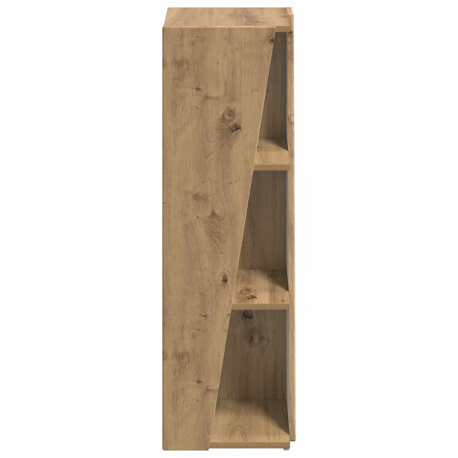 Zijplank Artisan Eiken 33 x 32 x 100,5 cm Bewerkt hout is nu te koop bij PeponiXL, paradijselijk wonen!