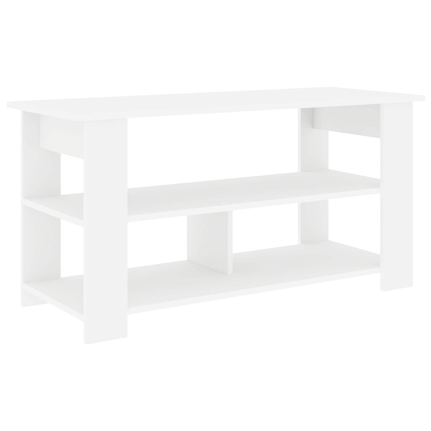 TV-standaard Wit 100 x 40 x 50 cm is nu te koop bij PeponiXL, paradijselijk wonen!