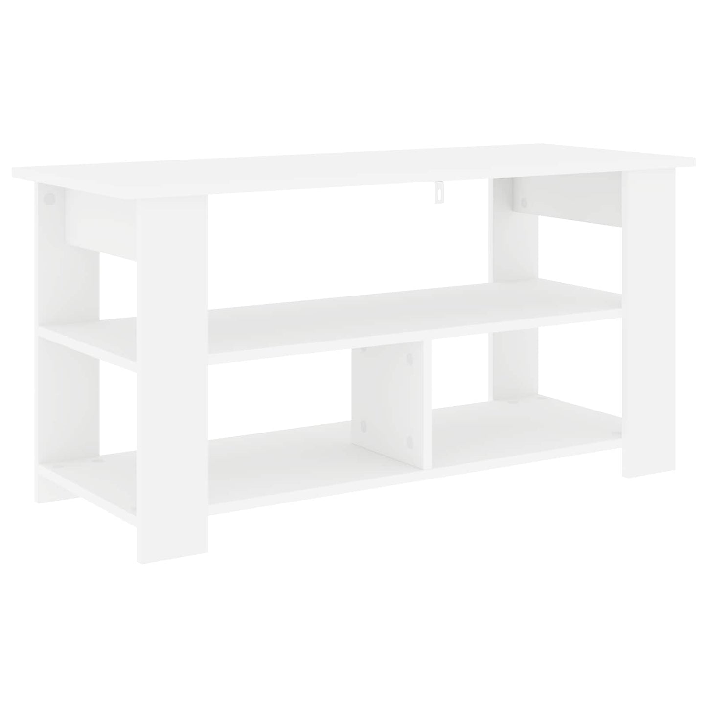 TV-standaard Wit 100 x 40 x 50 cm is nu te koop bij PeponiXL, paradijselijk wonen!