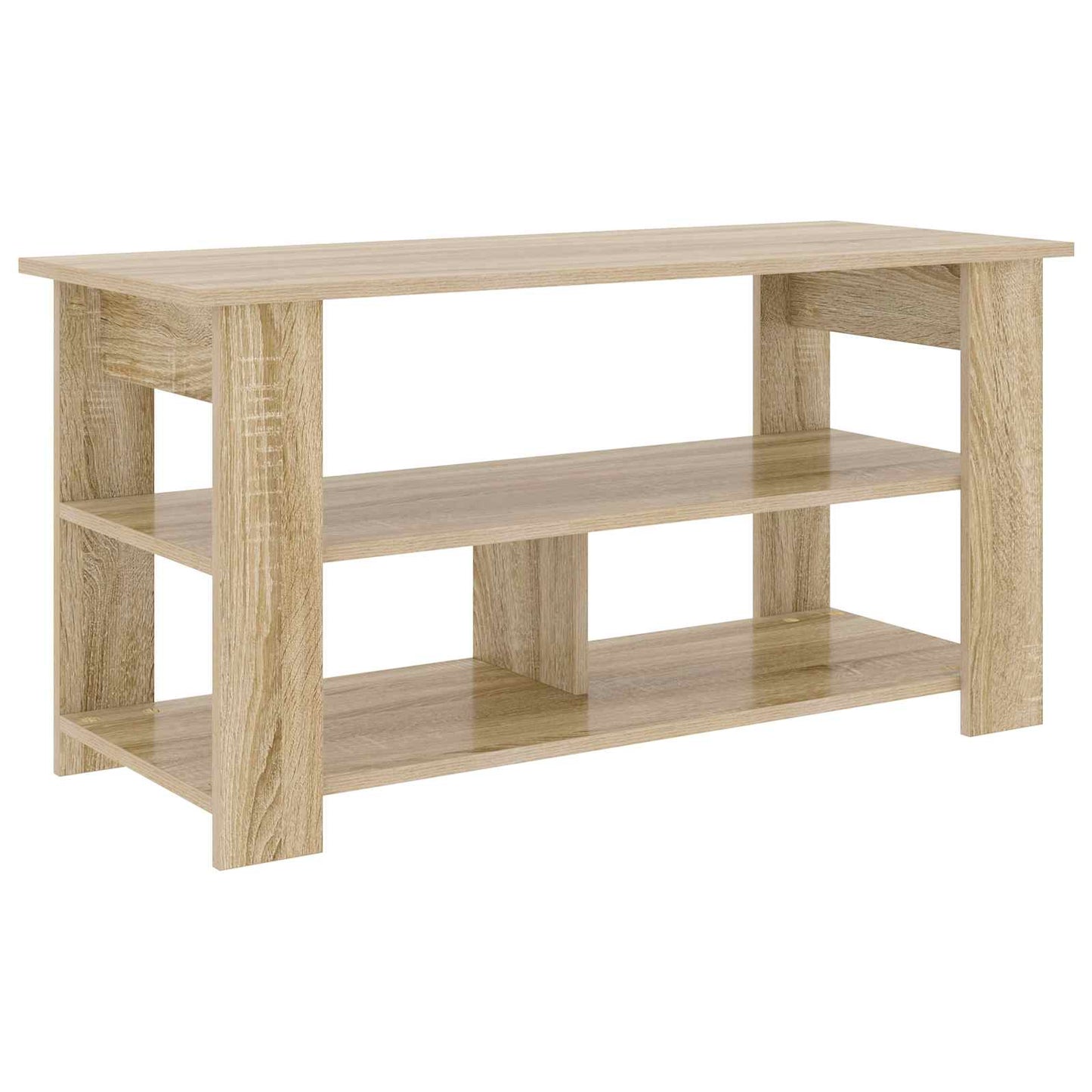 TV-standaard Sonoma Eiken 100 x 40 x 50 cm is nu te koop bij PeponiXL, paradijselijk wonen!