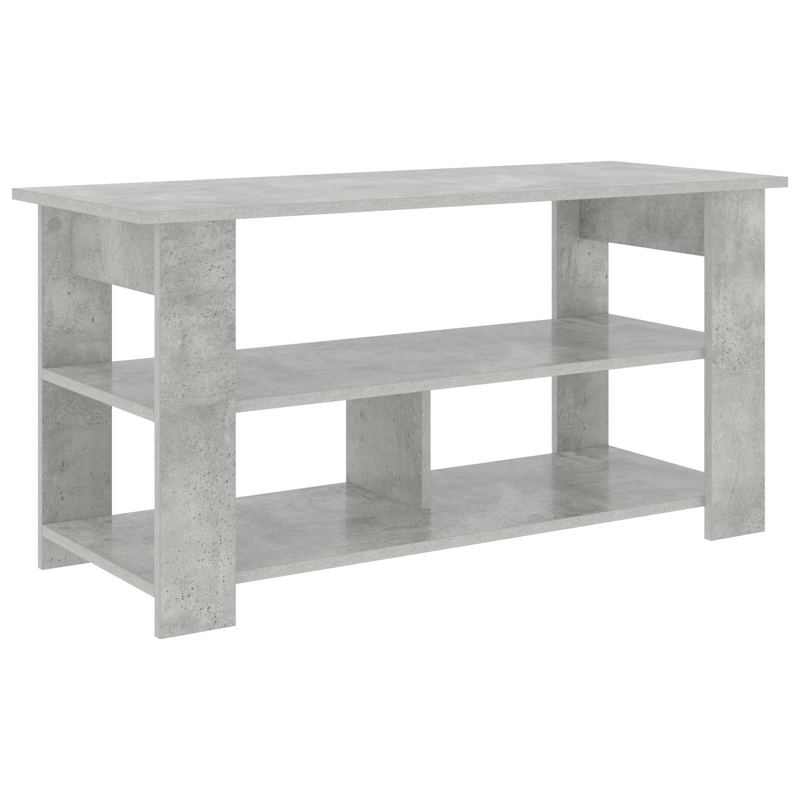 TV-standaard Beton Grijs 100 x 40 x 50 cm is nu te koop bij PeponiXL, paradijselijk wonen!