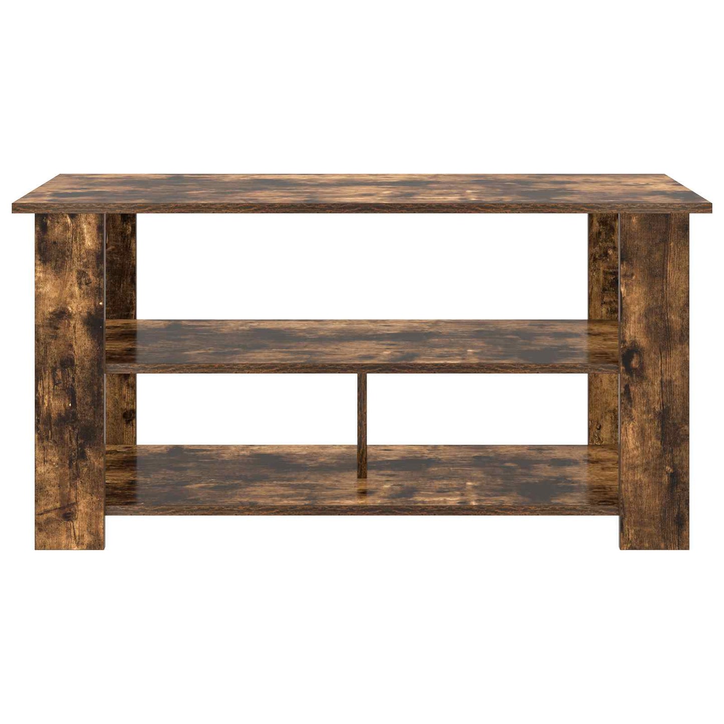 TV-standaard Gerookt eiken 100 x 40 x 50 cm is nu te koop bij PeponiXL, paradijselijk wonen!
