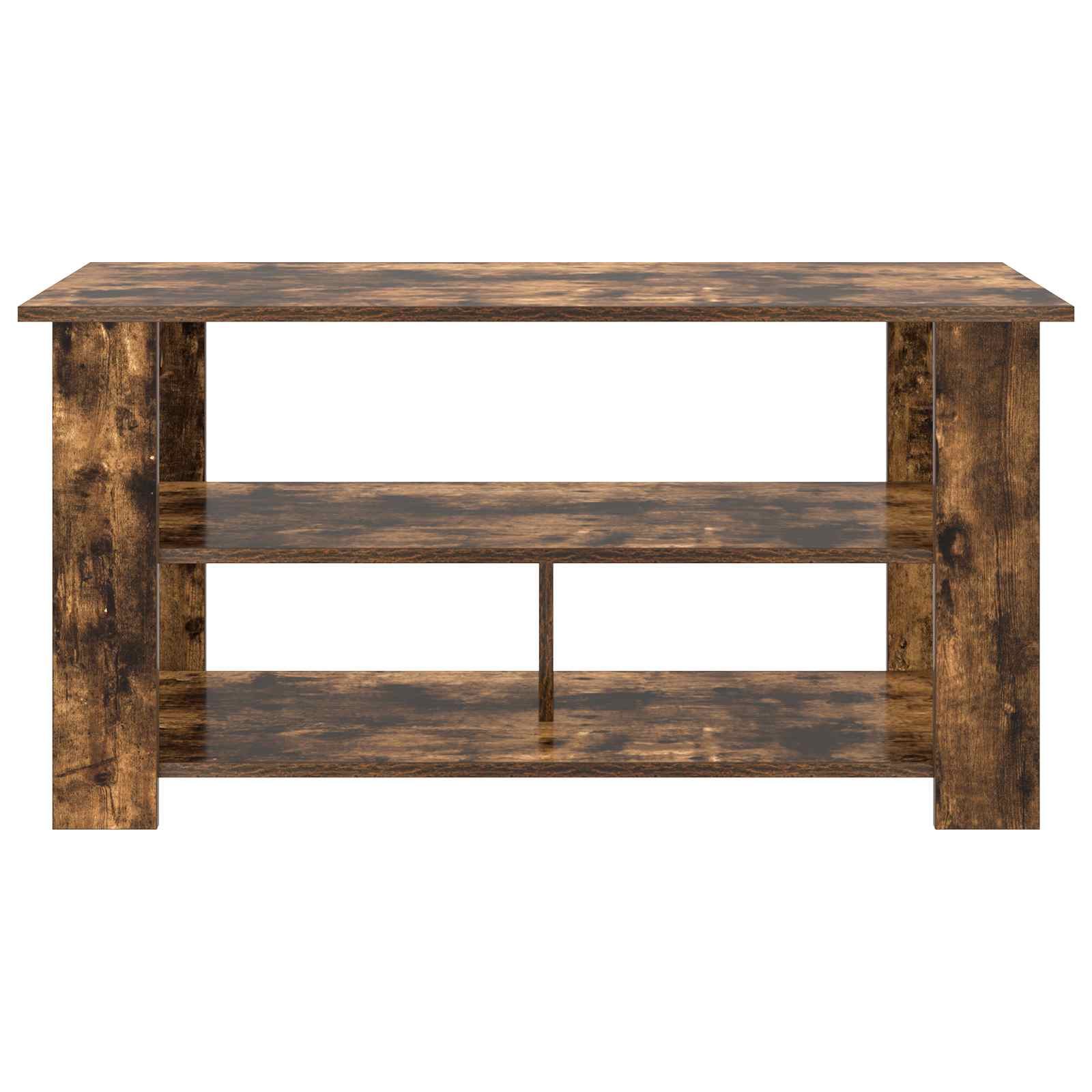 TV-standaard Gerookt eiken 100 x 40 x 50 cm is nu te koop bij PeponiXL, paradijselijk wonen!