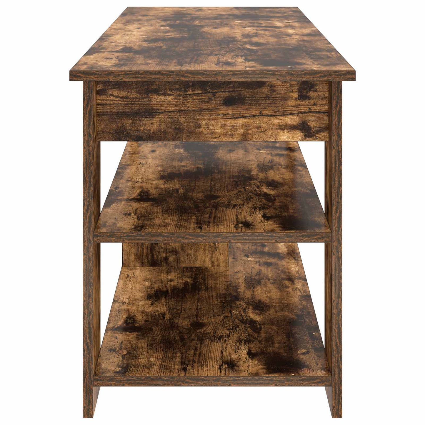 TV-standaard Gerookt eiken 100 x 40 x 50 cm is nu te koop bij PeponiXL, paradijselijk wonen!