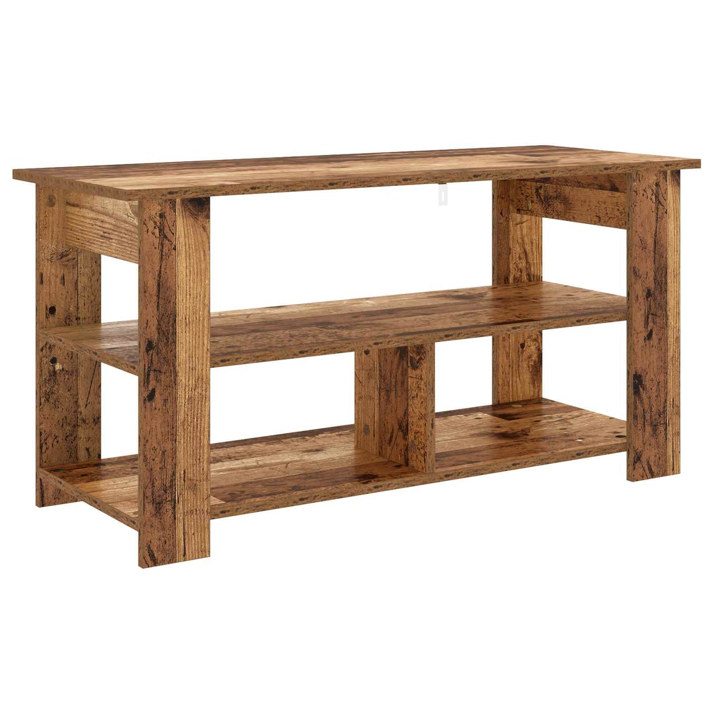 TV-standaard Oudhout 100 x 40 x 50 cm is nu te koop bij PeponiXL, paradijselijk wonen!