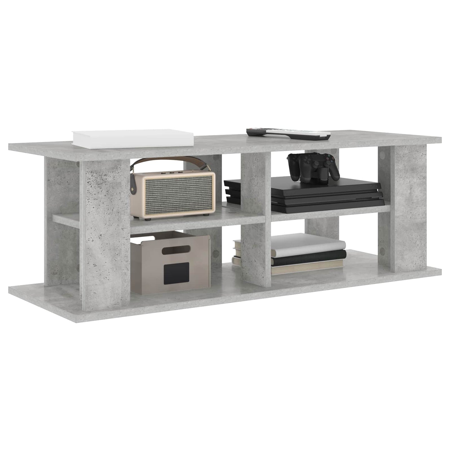 TV-standaard Beton Grijs 96 x 35 x 33,5 cm is nu te koop bij PeponiXL, paradijselijk wonen!