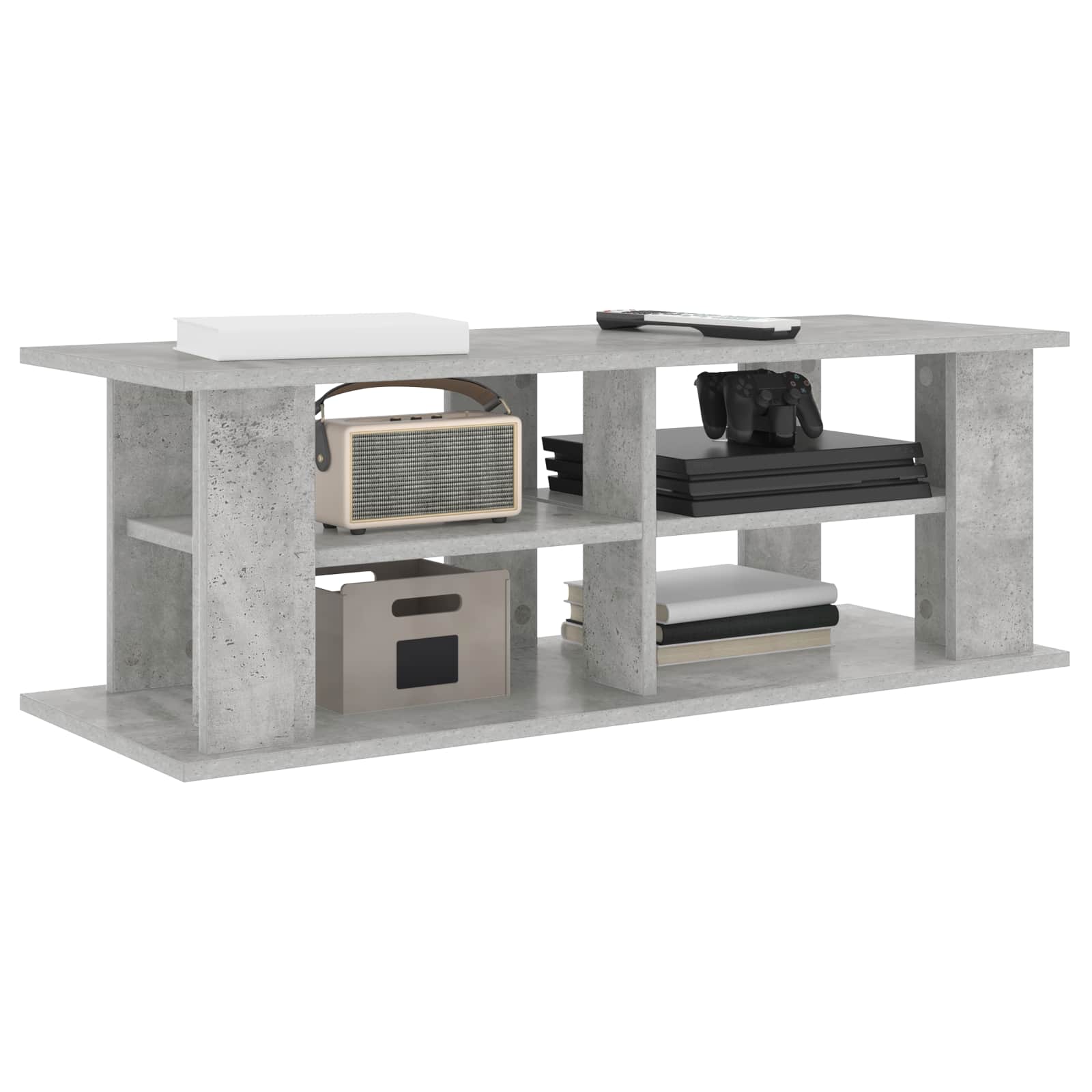 TV-standaard Beton Grijs 96 x 35 x 33,5 cm is nu te koop bij PeponiXL, paradijselijk wonen!
